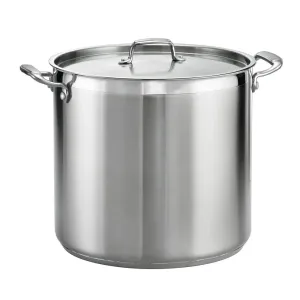 24 Qt. Stainless Steel Stock Pot with Lid