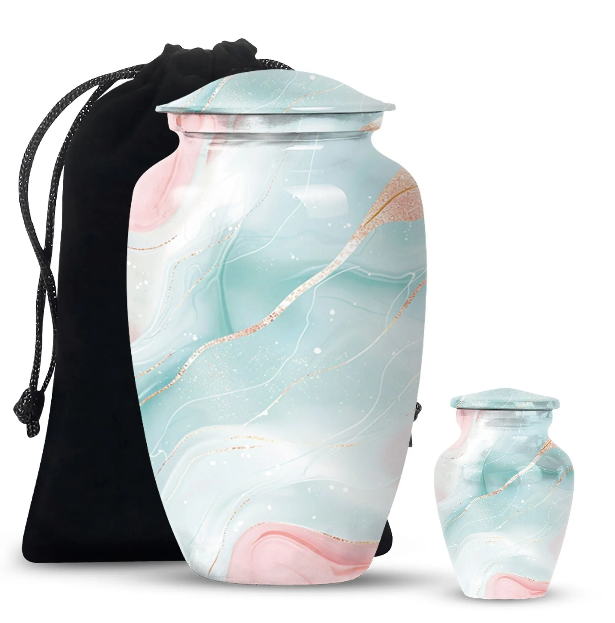 Abstract Artistry Memorial Urn: Burial Cremation Urns