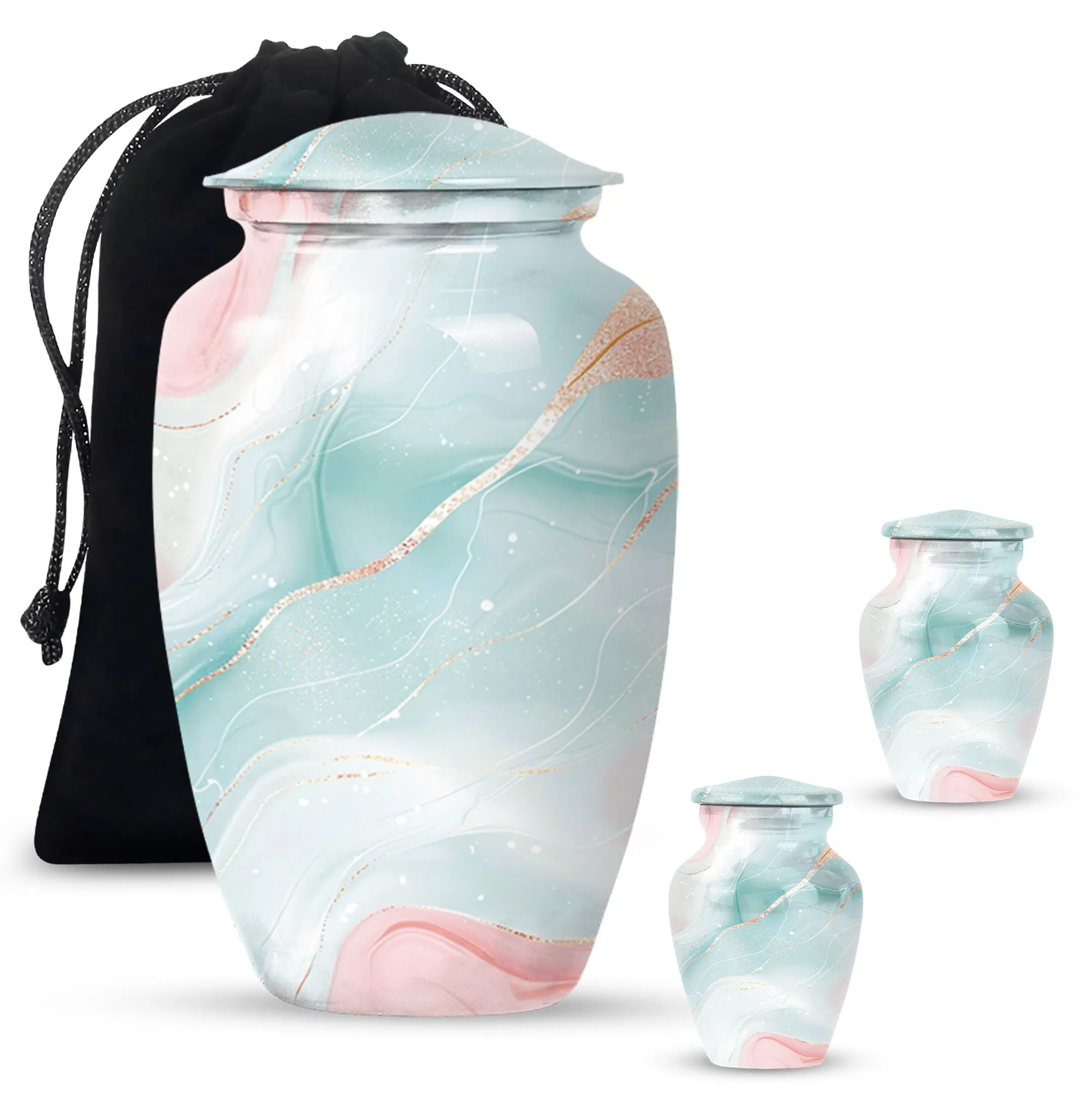 Abstract Artistry Memorial Urn: Burial Cremation Urns
