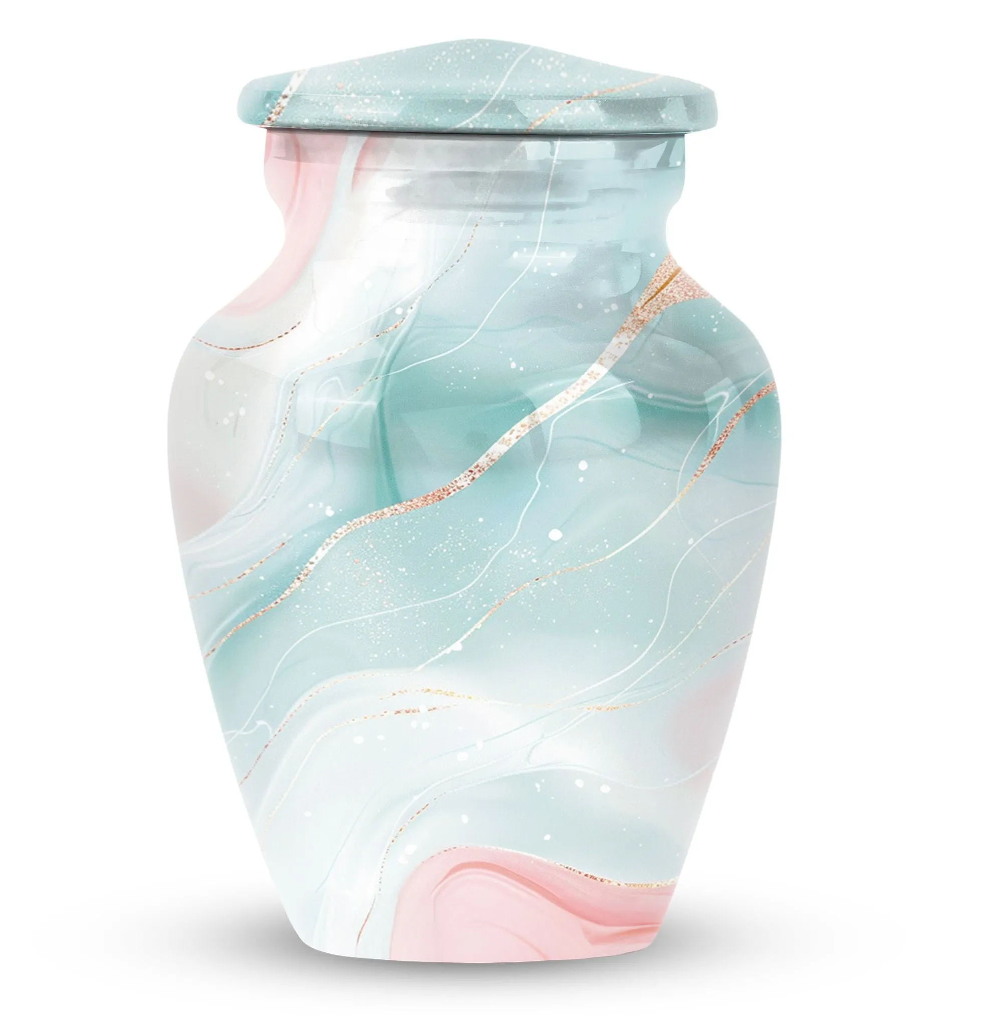 Abstract Artistry Memorial Urn: Burial Cremation Urns
