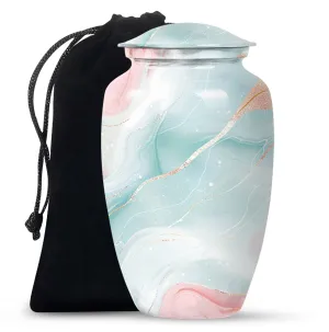 Abstract Artistry Memorial Urn: Burial Cremation Urns