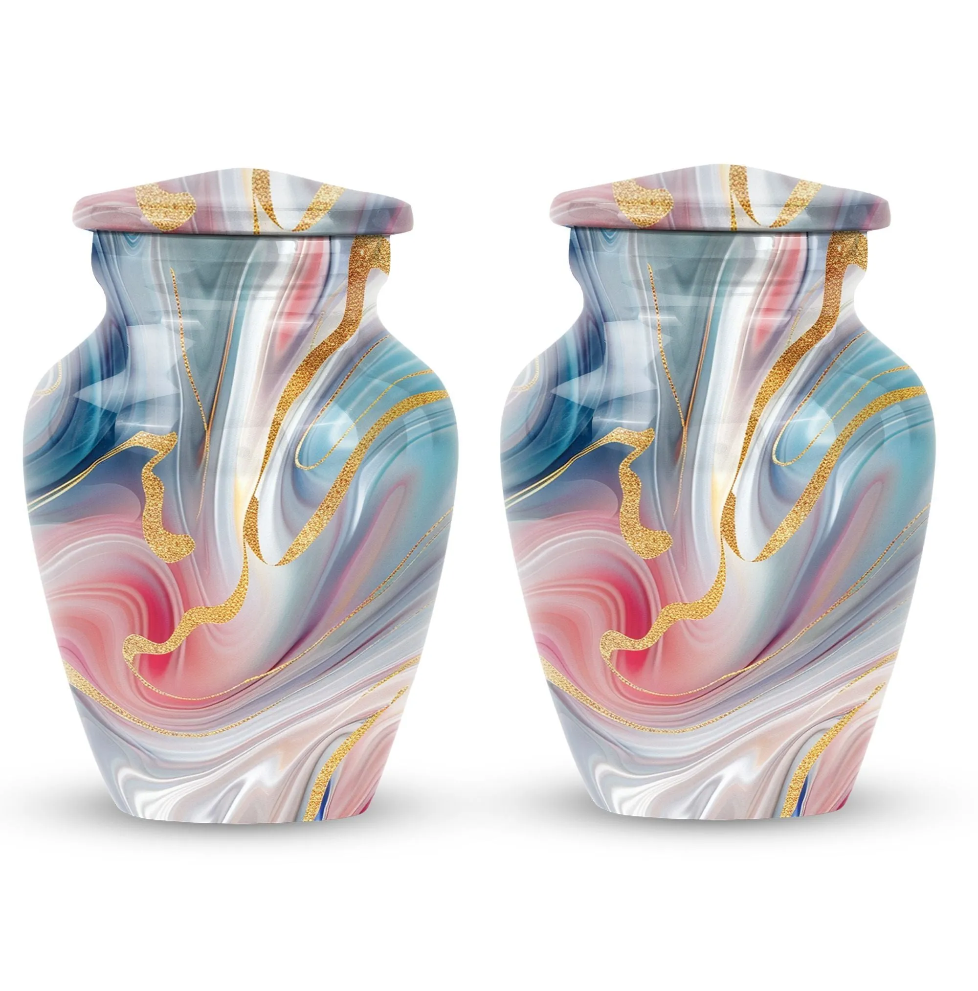 Abstract Cremation: Lasting Memories Urn