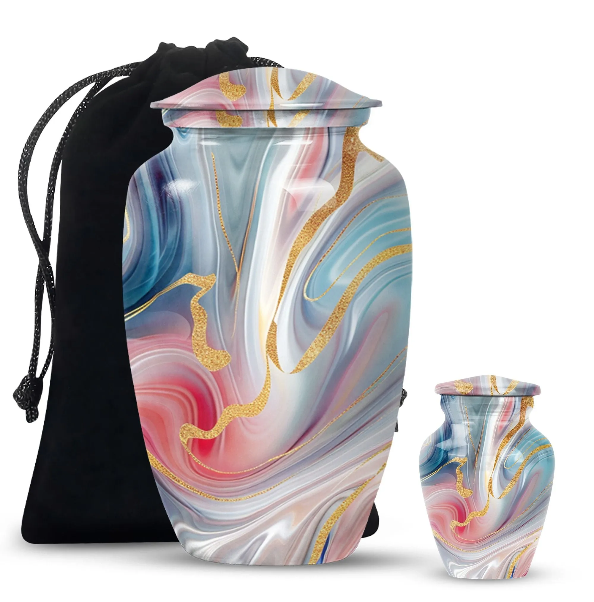 Abstract Cremation: Lasting Memories Urn