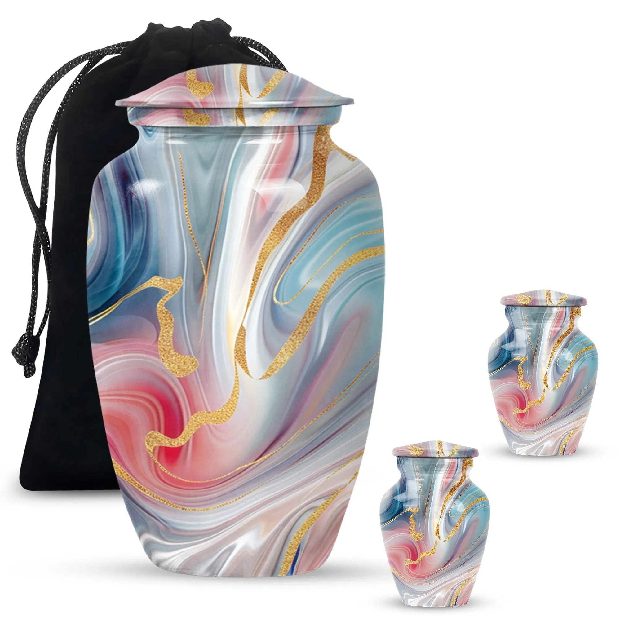 Abstract Cremation: Lasting Memories Urn