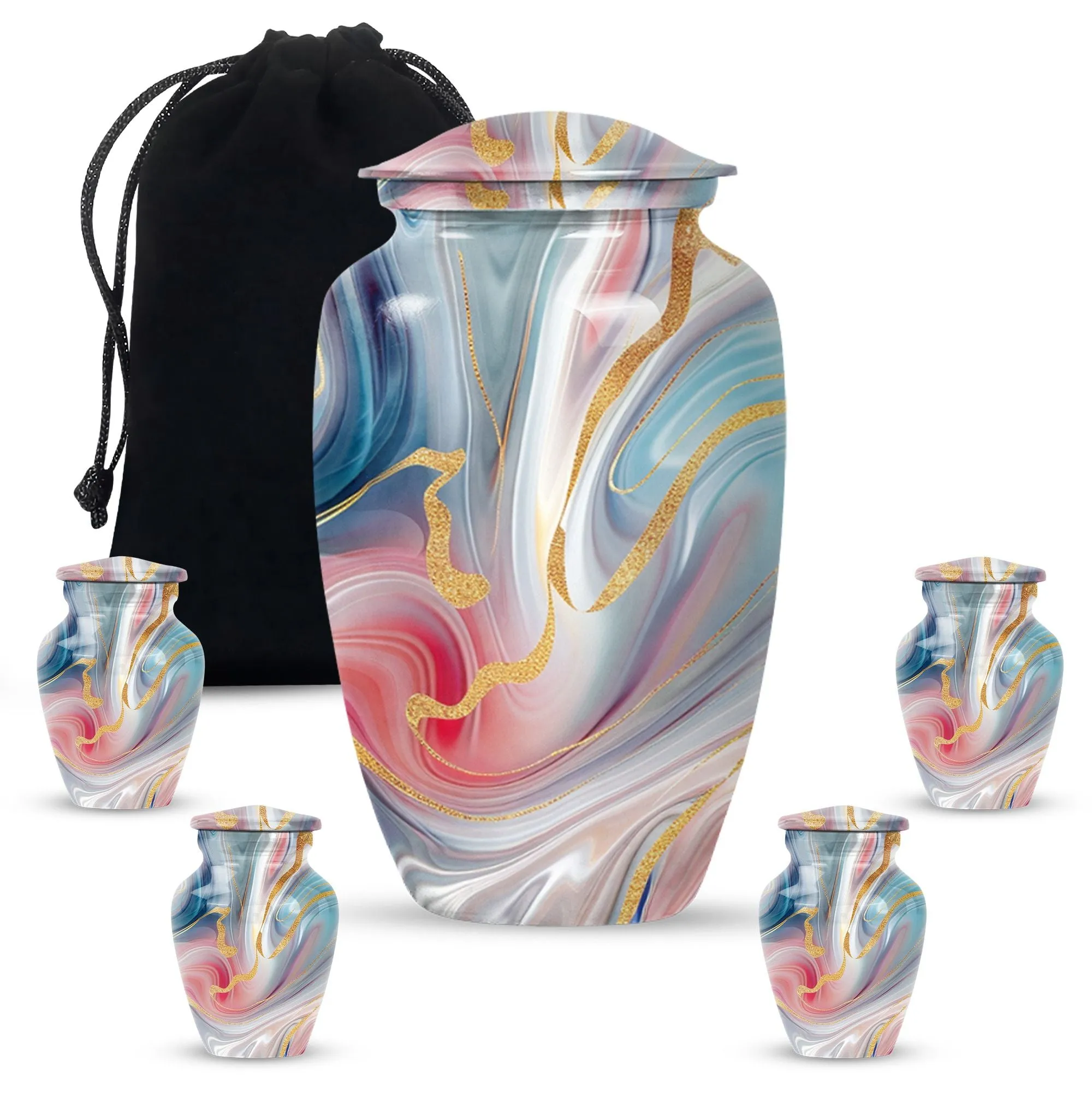Abstract Cremation: Lasting Memories Urn