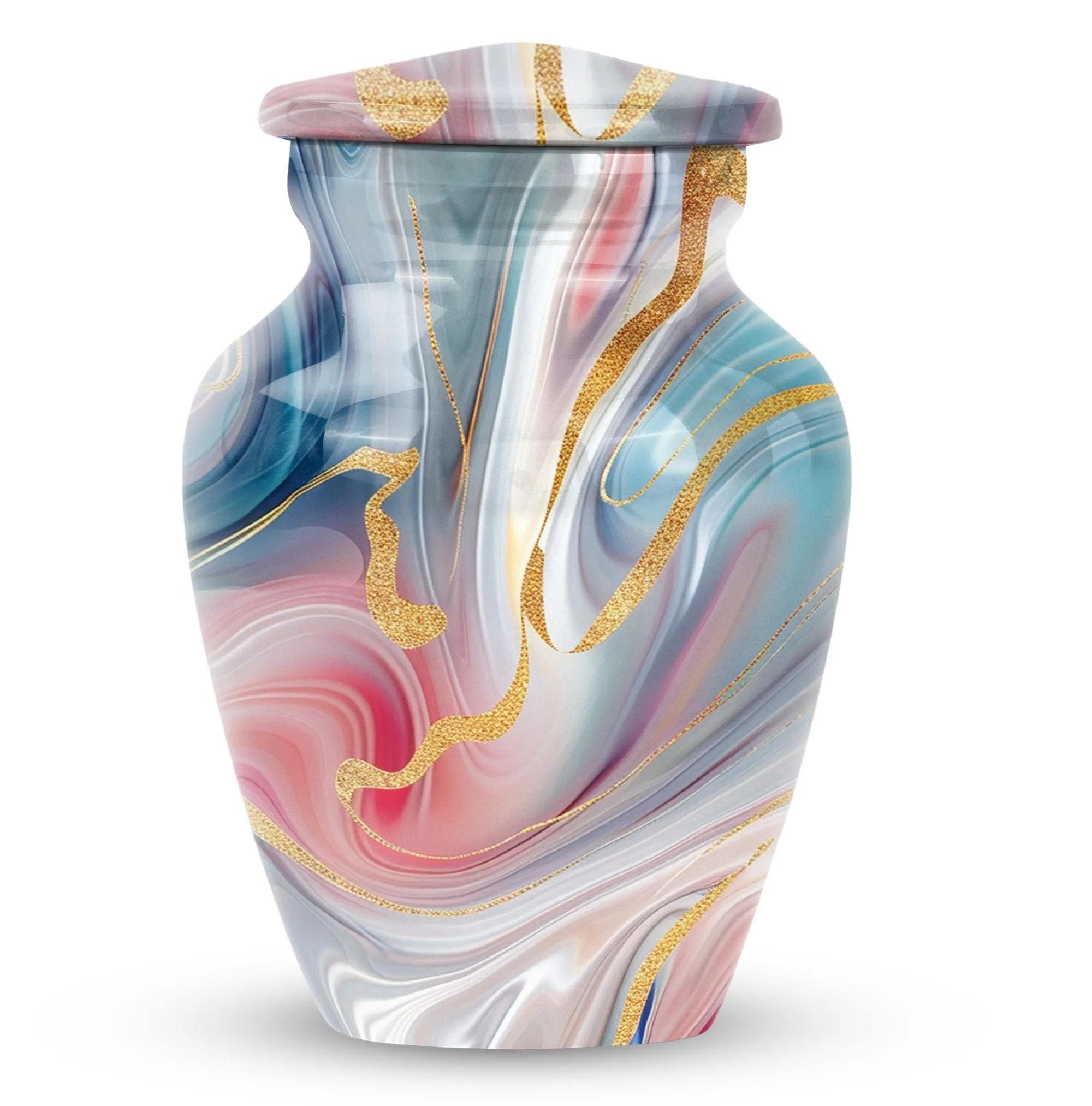 Abstract Cremation: Lasting Memories Urn