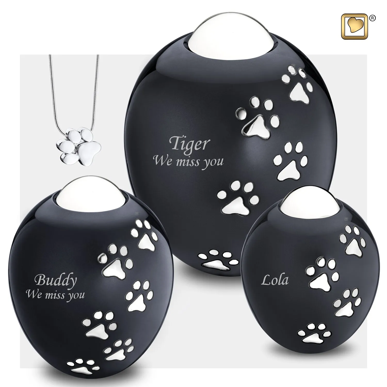 Adore  Midnight Large Pet Cremation Urn