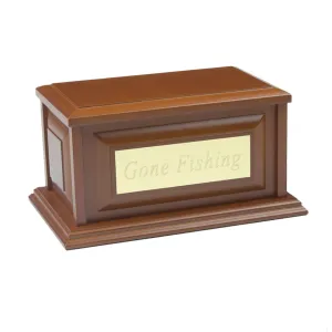 ADULT - Colonial Style Urn  -A010-  GONE FISHING