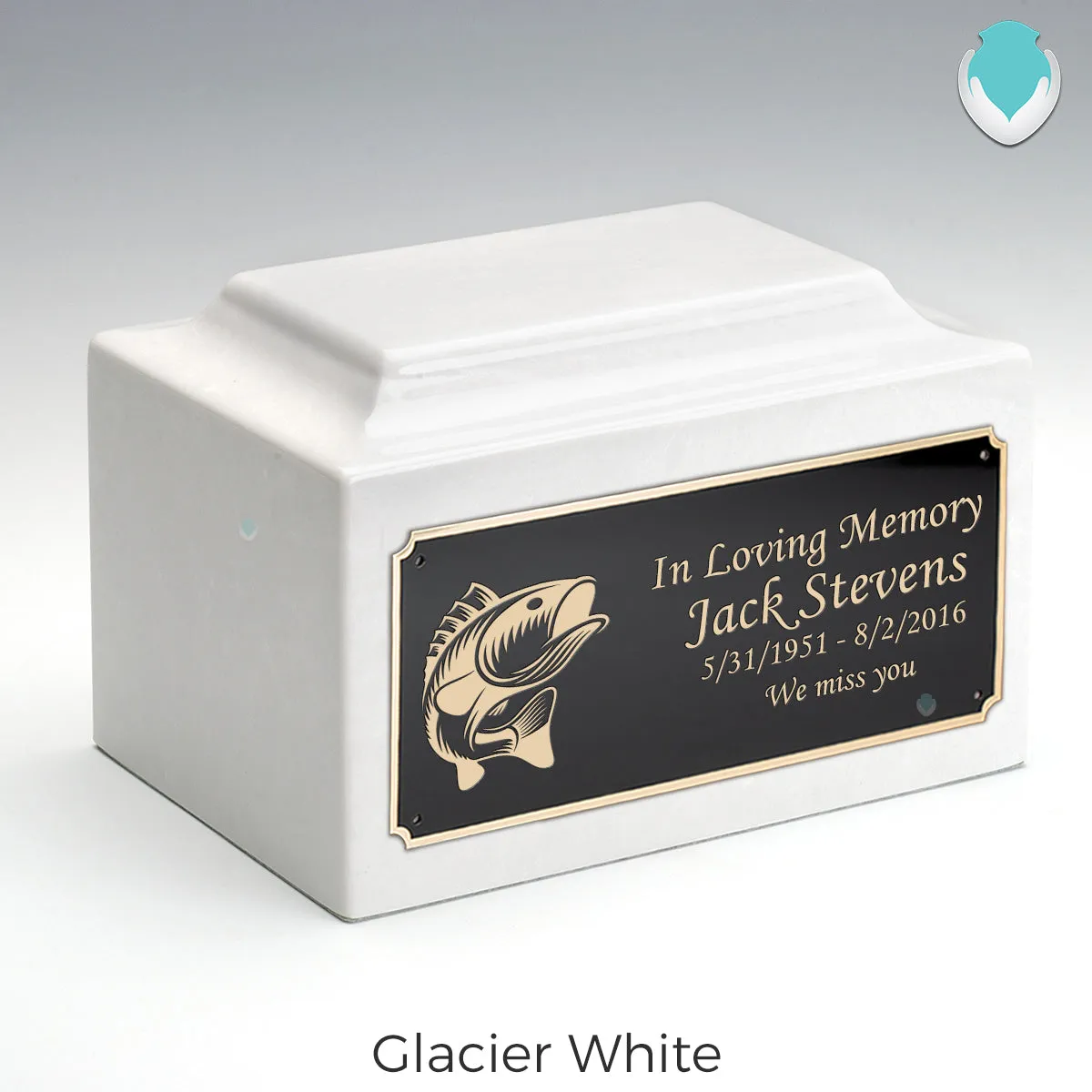 Adult Legacy Fishing Cultured Marble Urns by MacKenzie