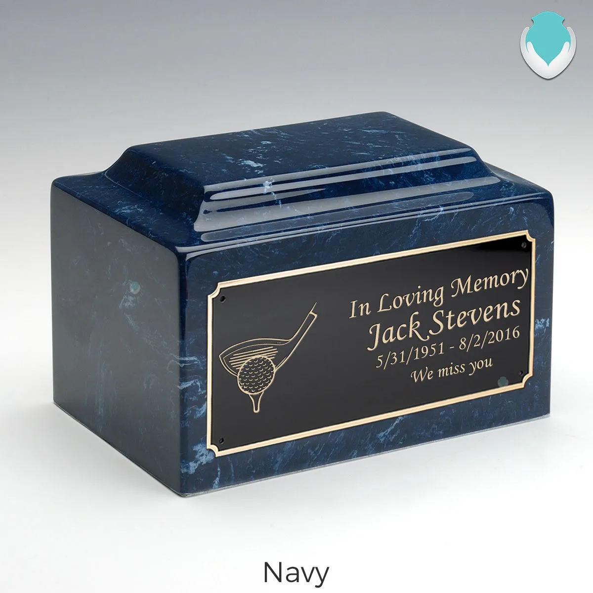 Adult Legacy Golf Cultured Marble Urns by MacKenzie