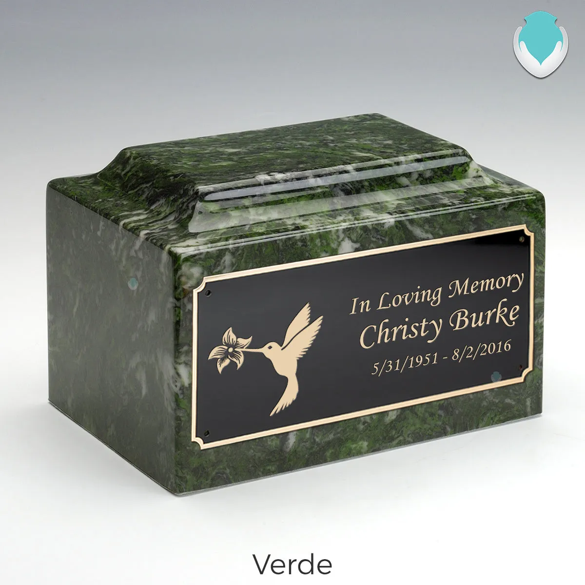Adult Legacy Hummingbird Cultured Marble Urns by MacKenzie