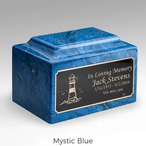 Adult Legacy Lighthouse Cultured Marble Urns by MacKenzie