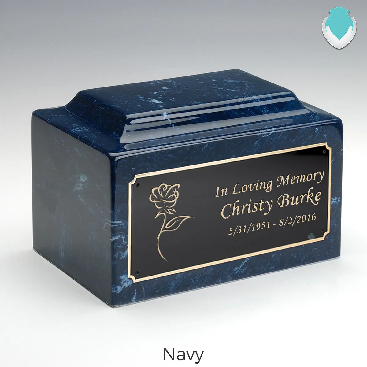 Adult Legacy Rose Cultured Marble Urns by MacKenzie