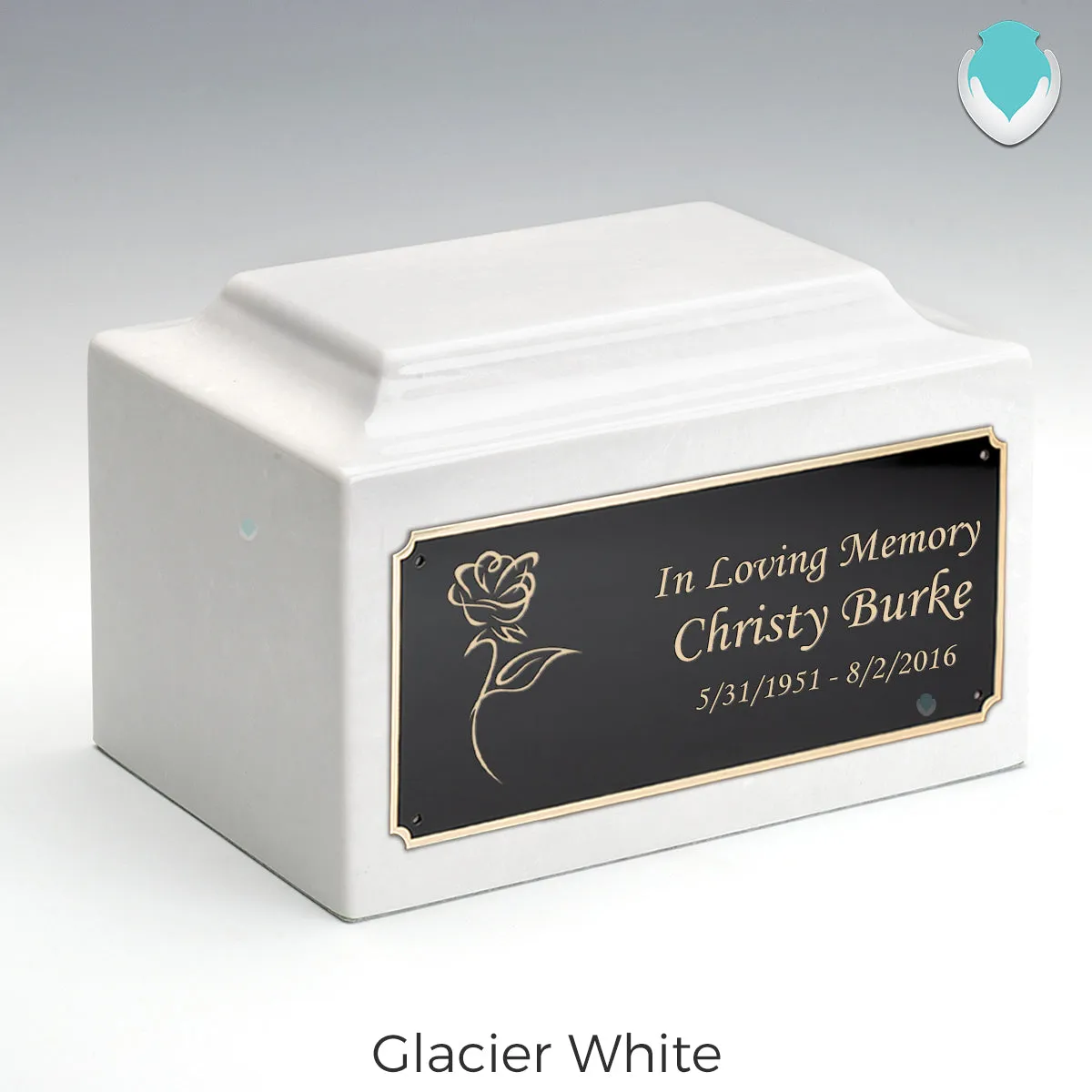 Adult Legacy Rose Cultured Marble Urns by MacKenzie