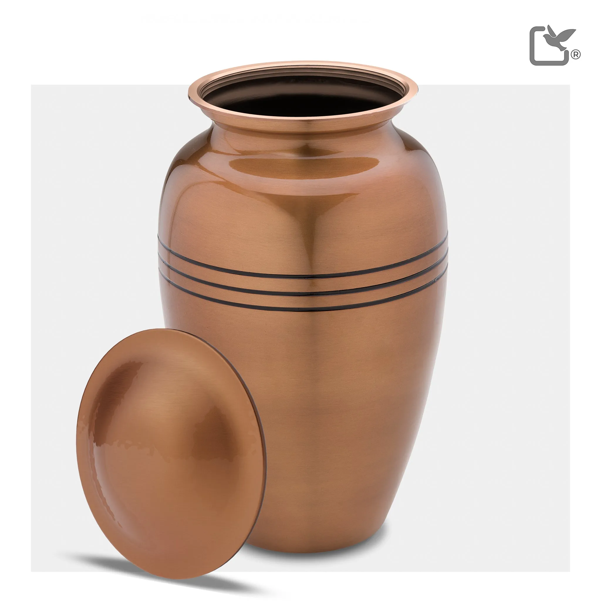 Adult Radiance Copper Cremation Urn - COMFORT by LoveUrns