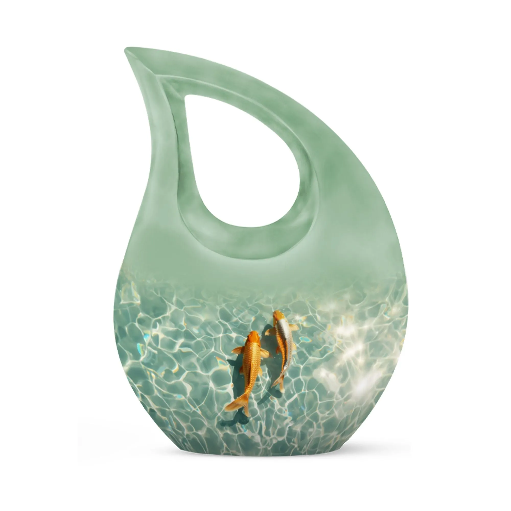 Affordable Gold Fish Urn: A Touching Memorial for Your Loved One