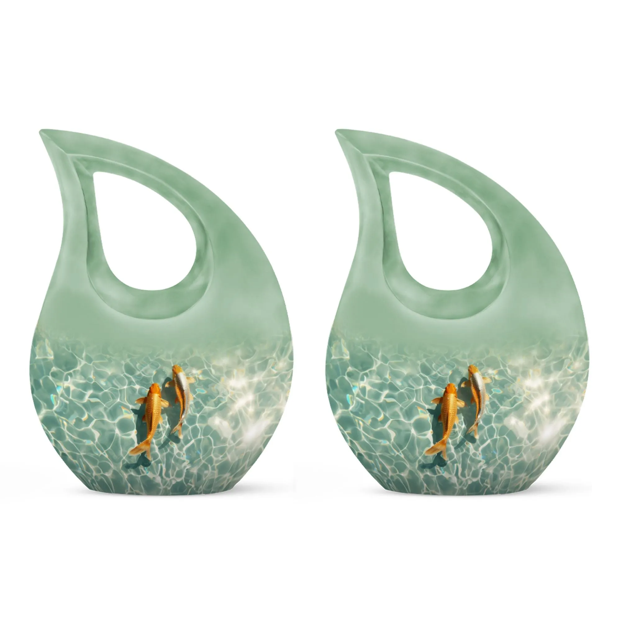 Affordable Gold Fish Urn: A Touching Memorial for Your Loved One