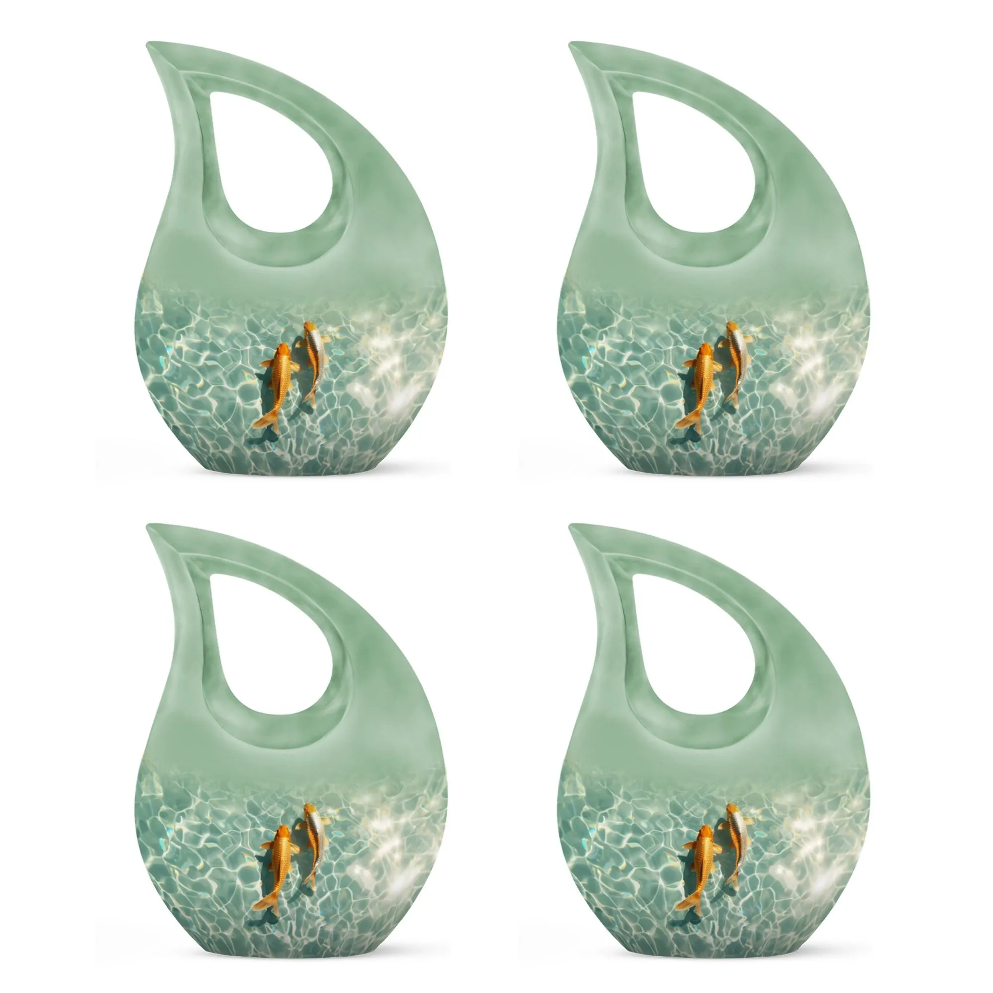 Affordable Gold Fish Urn: A Touching Memorial for Your Loved One