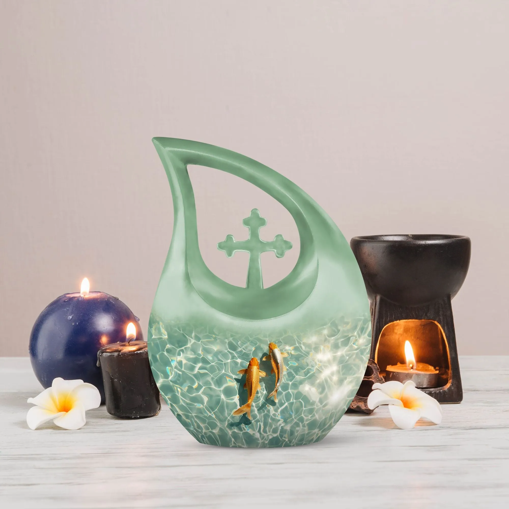 Affordable Gold Fish Urn: A Touching Memorial for Your Loved One