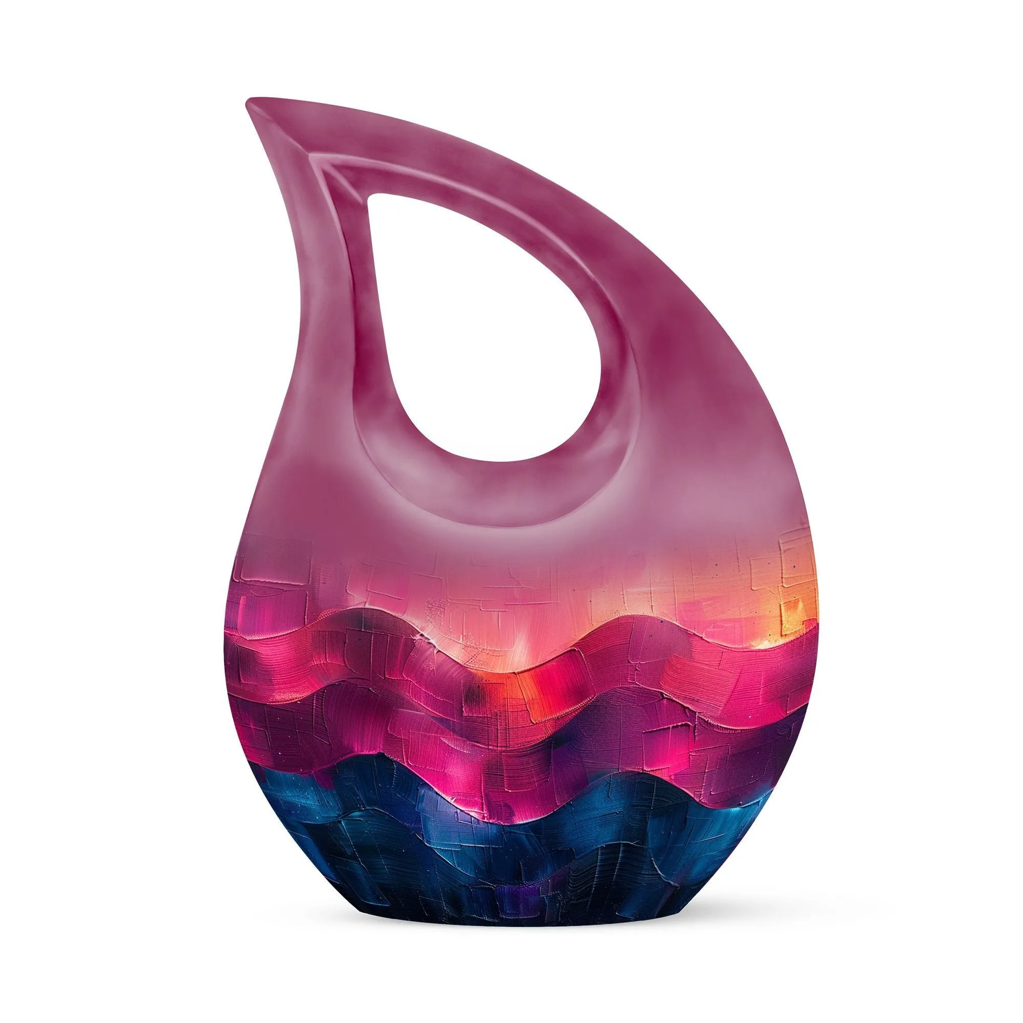 Affordable Pattern Urn: Cherished Rest - Funeral and Memorial Urn