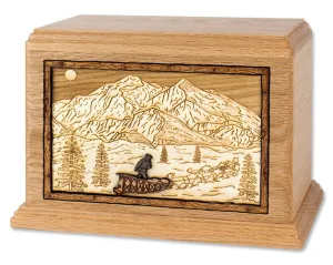 Alaskan Dogsled Cremation Urn