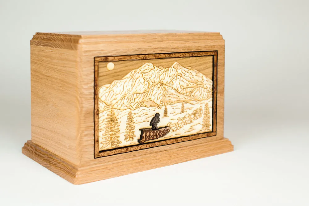 Alaskan Dogsled Cremation Urn