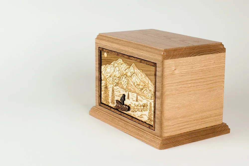 Alaskan Dogsled Cremation Urn