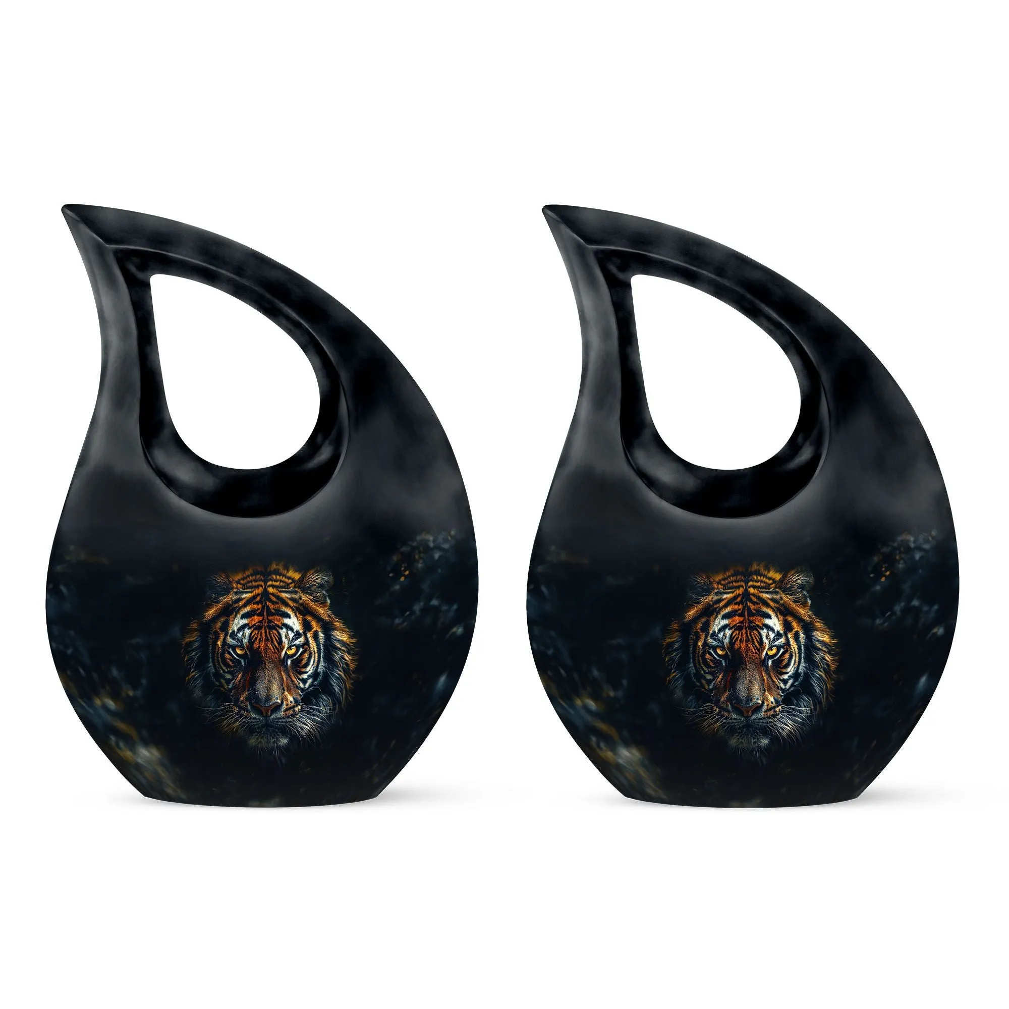 All Faith Tiger custom made cremation urn ash remains keepsakes