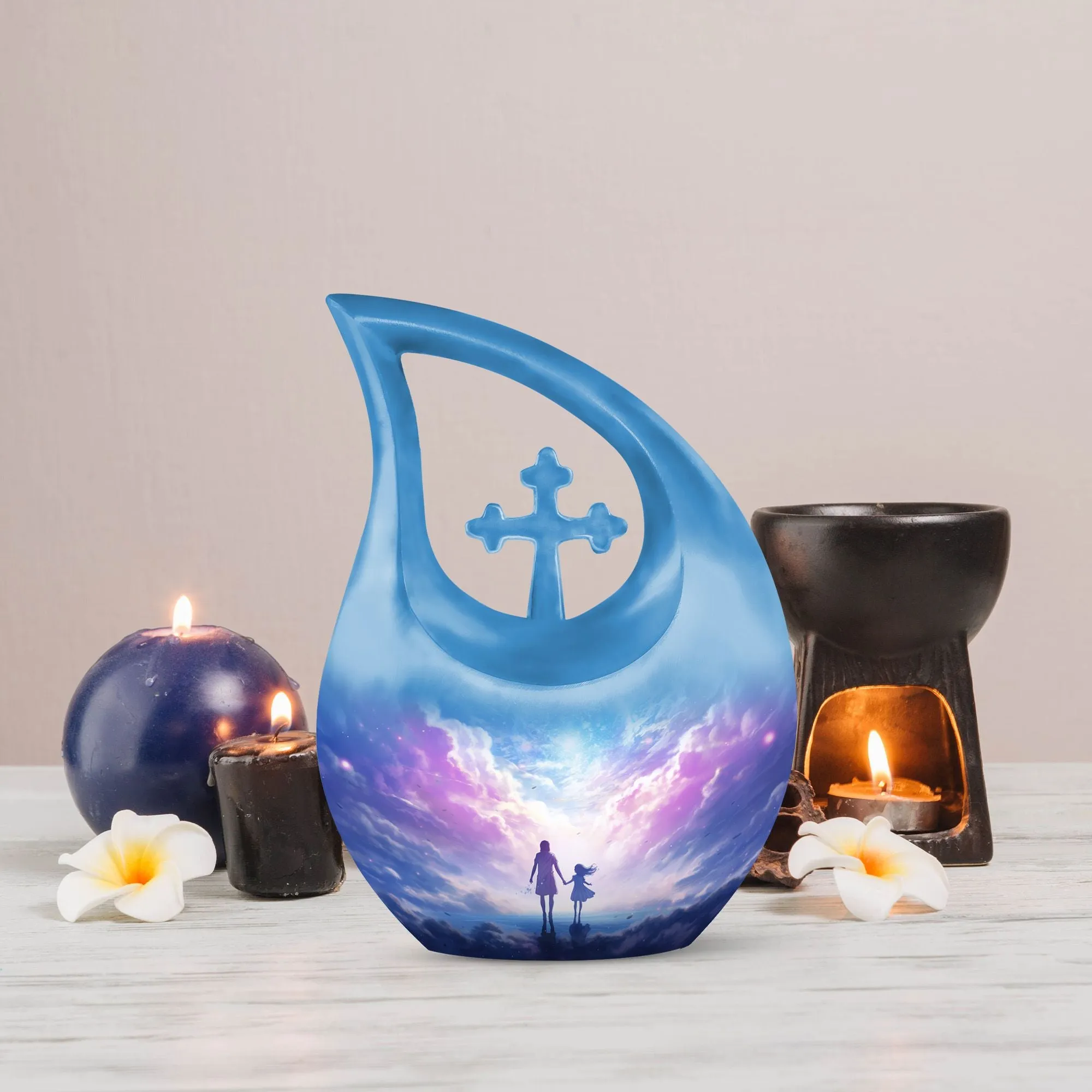 Angels Urn, Personalized Cremation Urn For Human Ashes