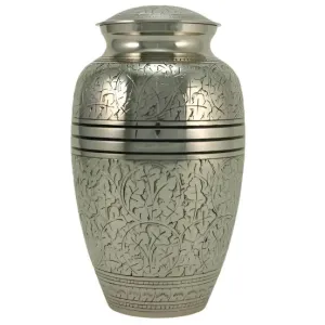 Antique Silver Oak, Cremation Urn | Quality Urns For Less