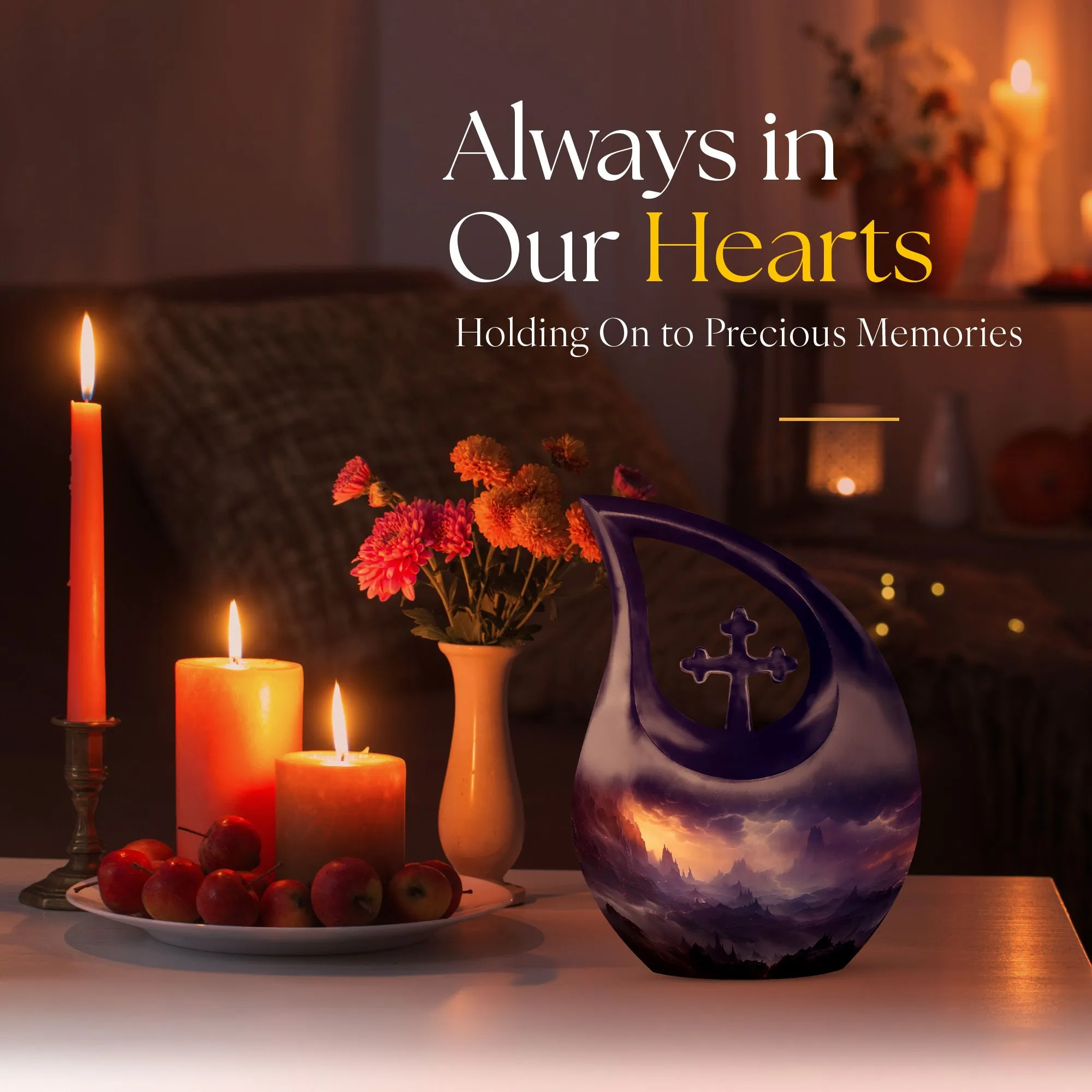 Aurora Enchanted – Precious Keepsake Double Urn of Honor