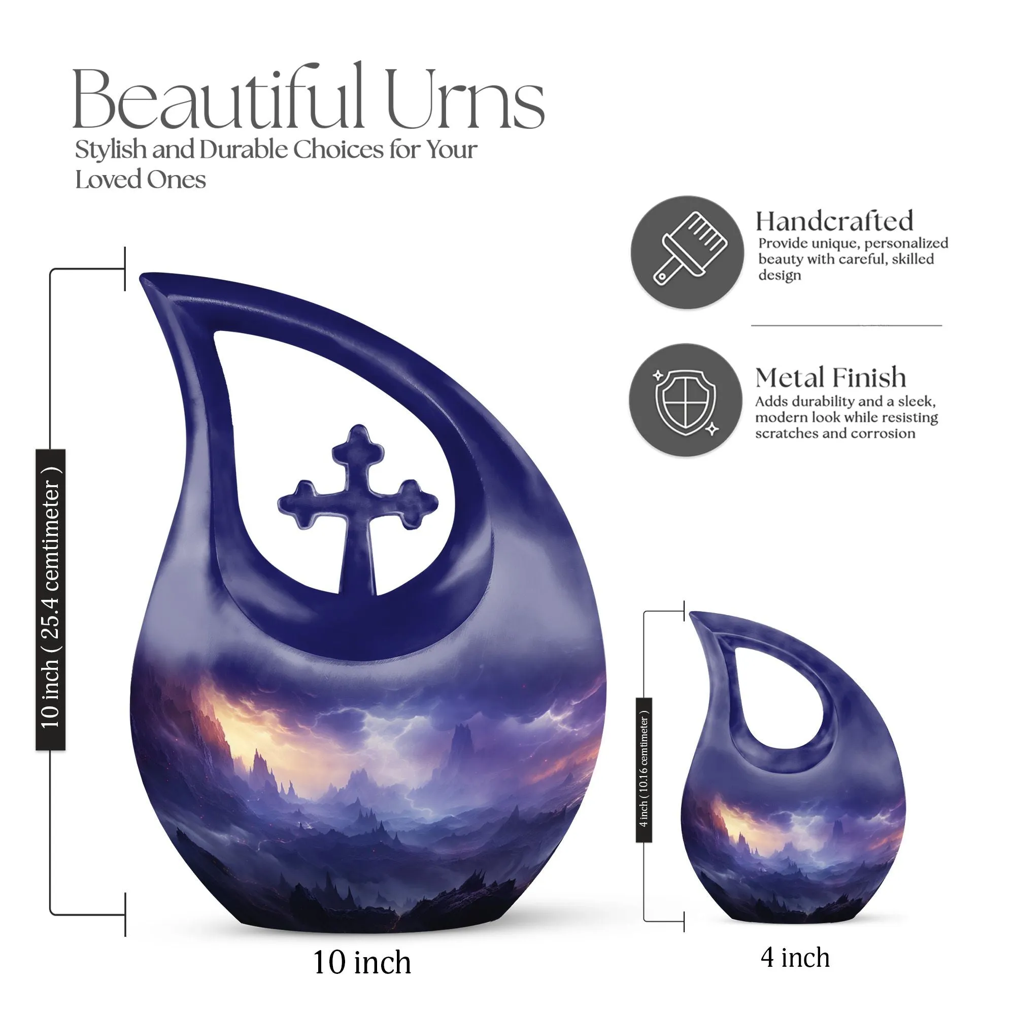 Aurora Enchanted – Precious Keepsake Double Urn of Honor