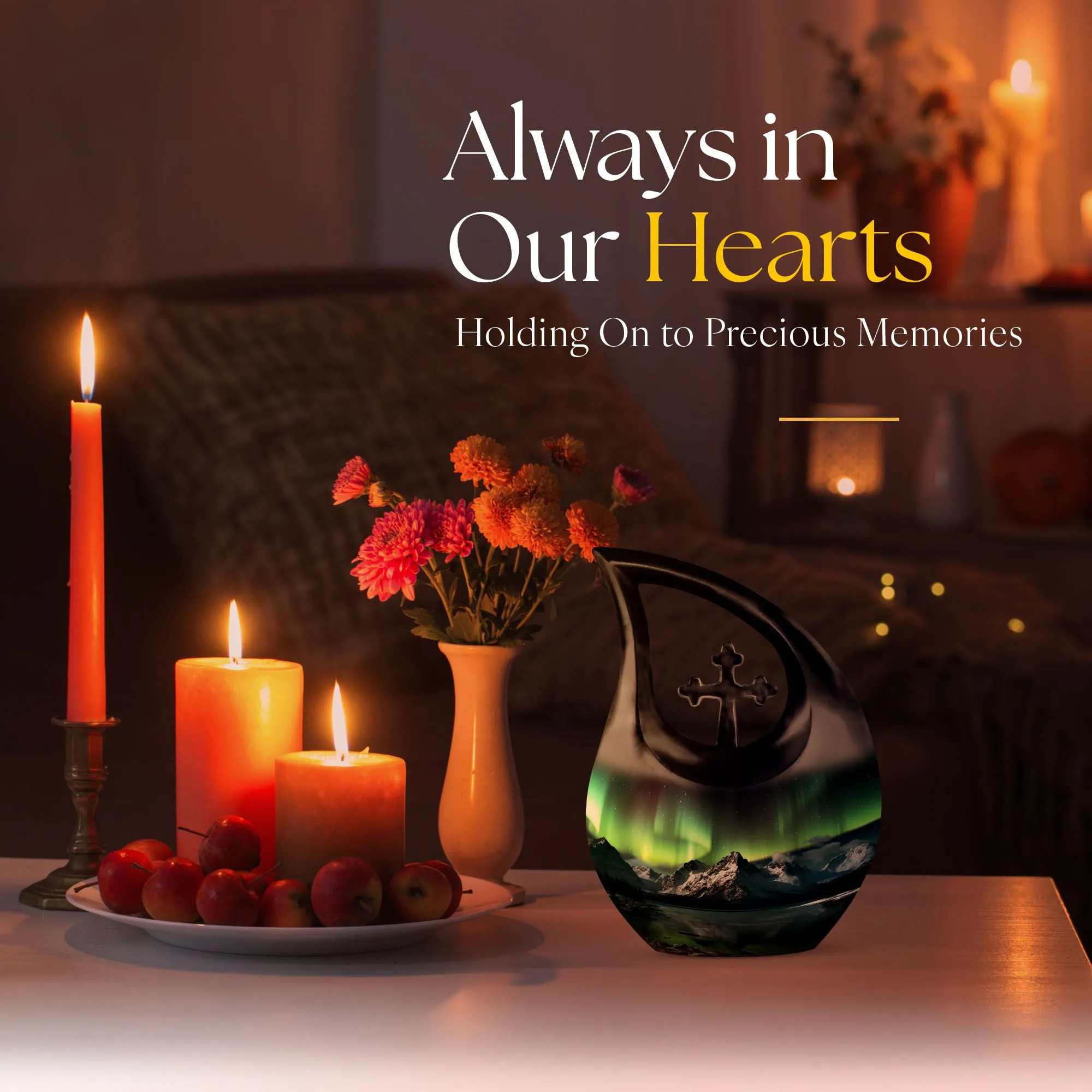 Aurora Urn : Distinctive Memorial Urn for Lasting Remembrance
