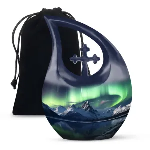 Aurora Urn: Memorial Cremation Urn For Human ashes