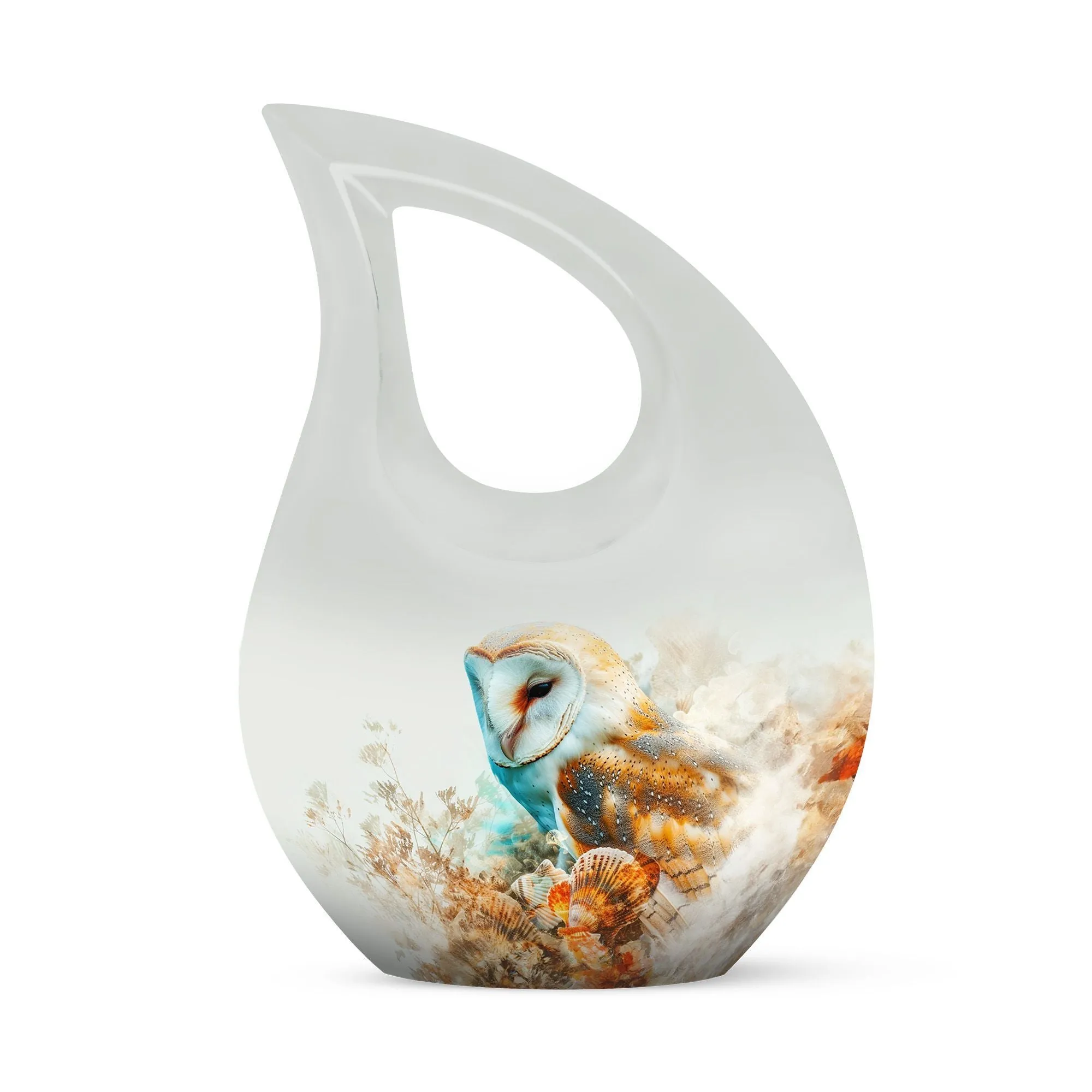 Barn Owl Urn: A Beautiful Custom Keepsake for Memorial Urn