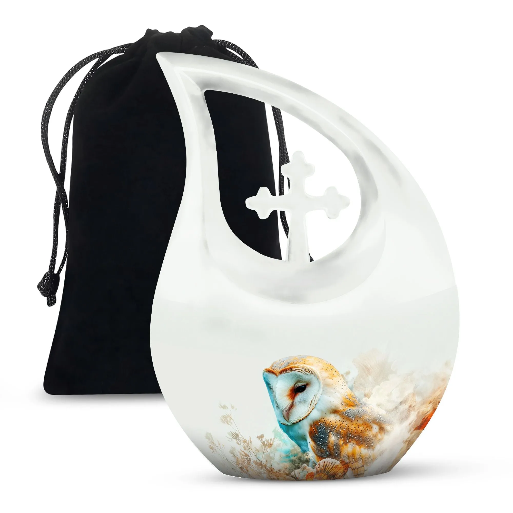 Barn Owl Urn: A Beautiful Custom Keepsake for Memorial Urn