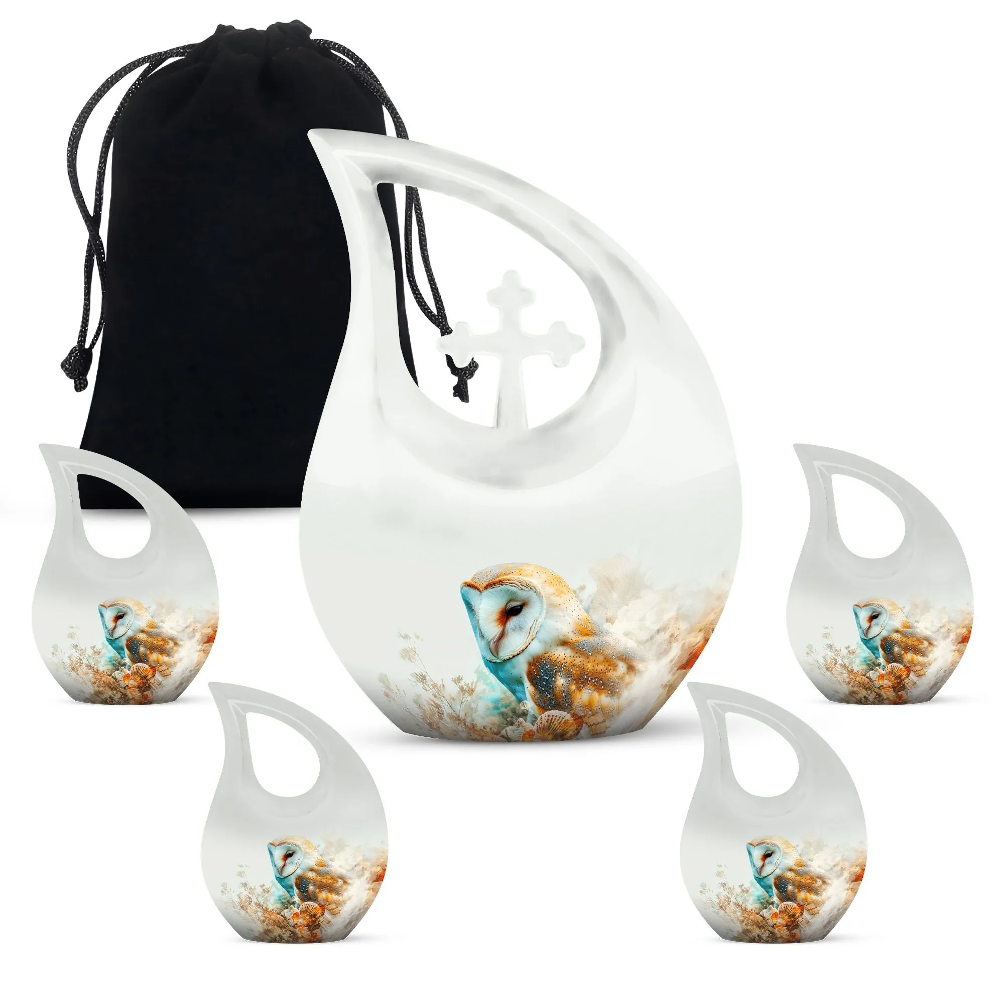 Barn Owl Urn: A Beautiful Custom Keepsake for Memorial Urn