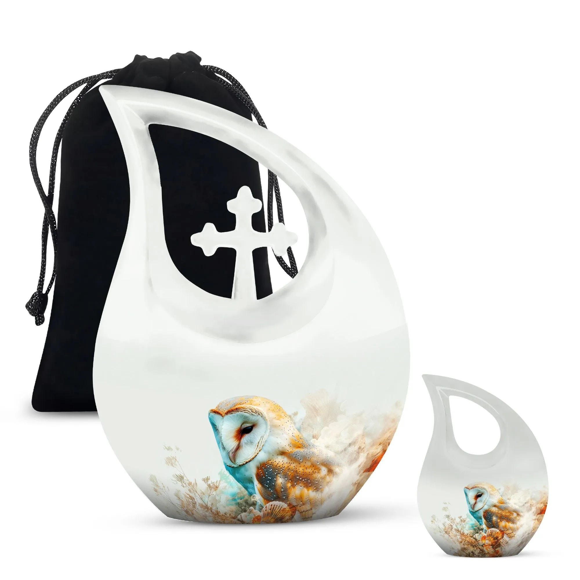 Barn Owl Urn: A Beautiful Custom Keepsake for Memorial Urn