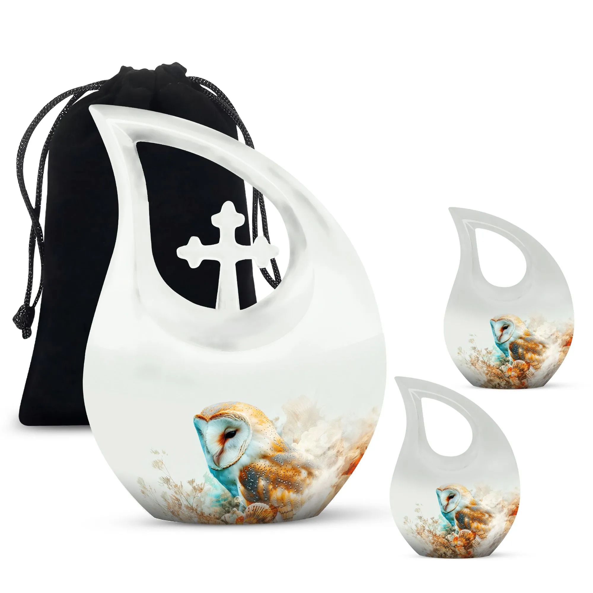 Barn Owl Urn: A Beautiful Custom Keepsake for Memorial Urn