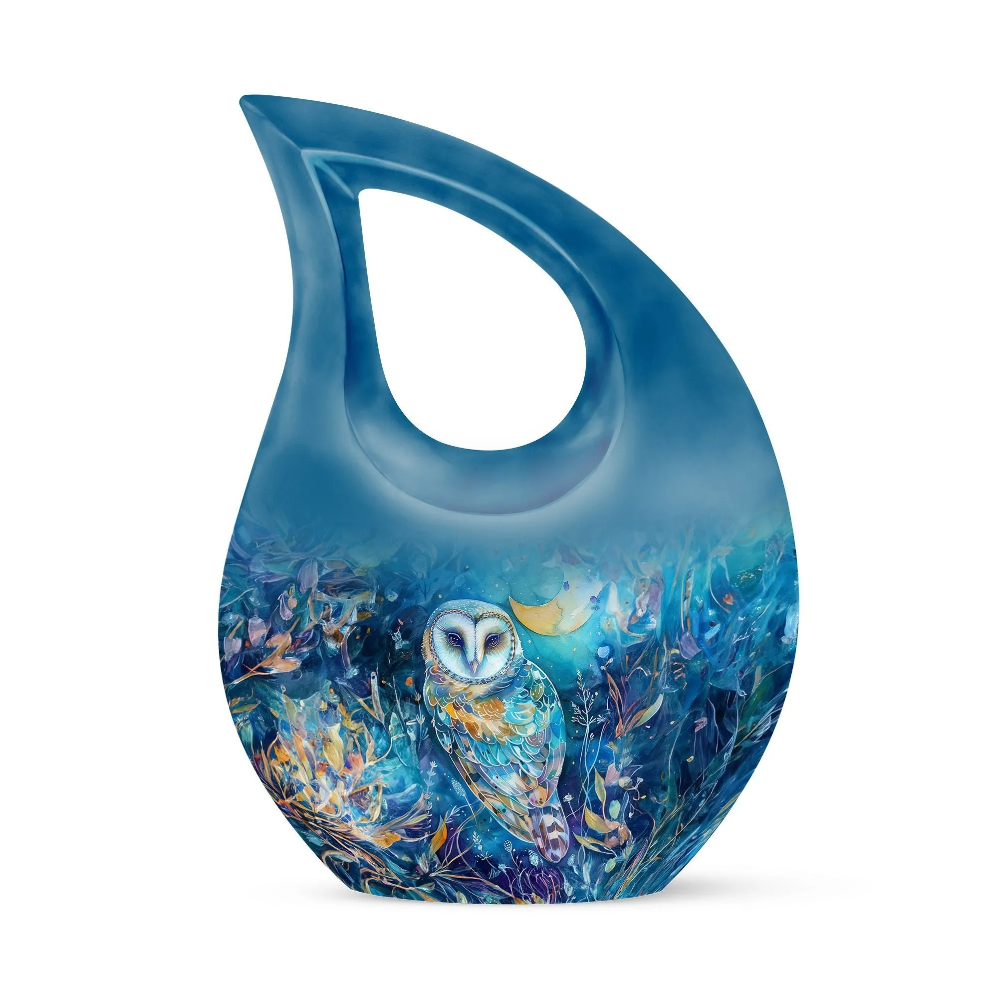 Barn Owl Urn - Perfect Memorials Cremation Urn For Human Ashes