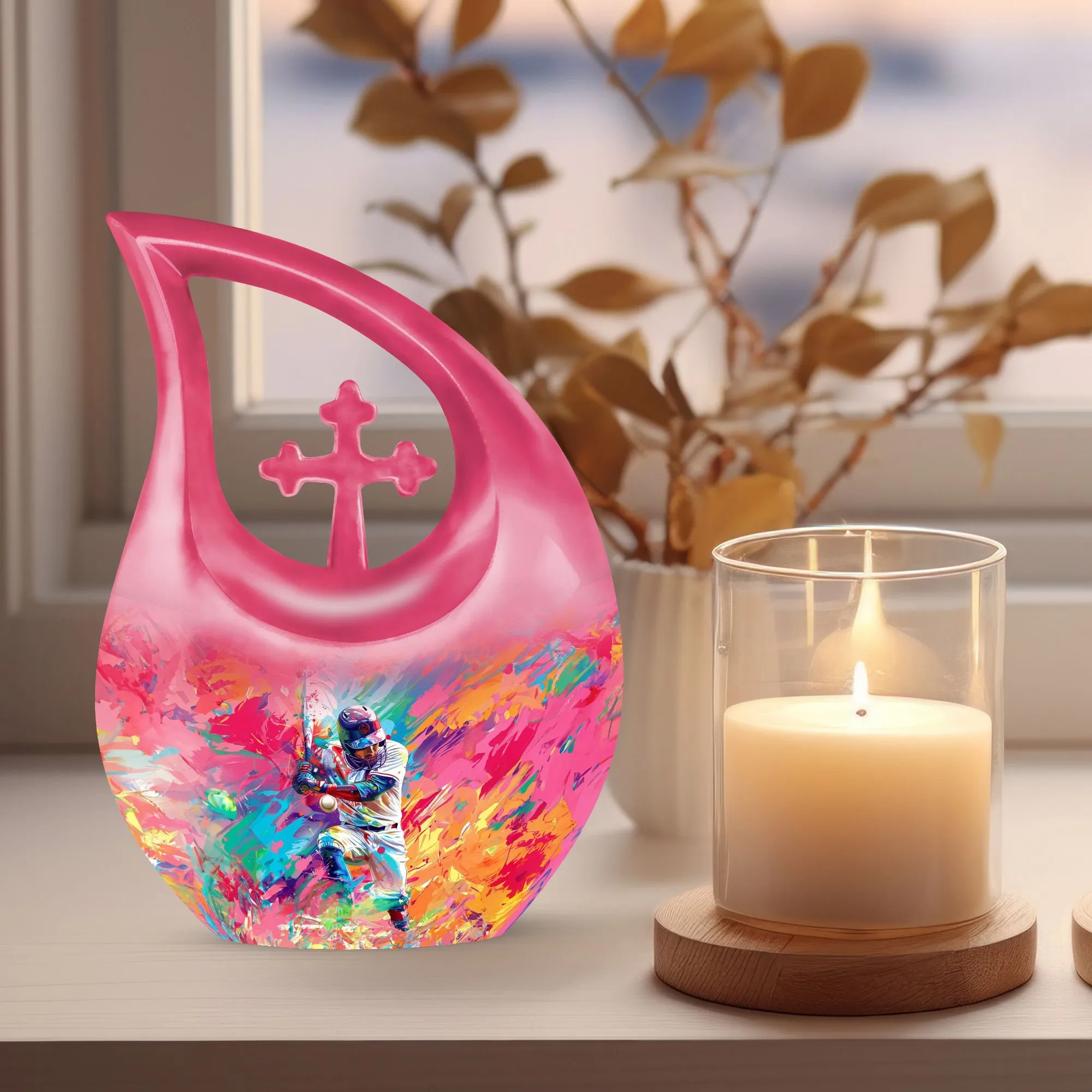 Baseball Cremation Urn -Affordable Cremation Urn For Human Ashes