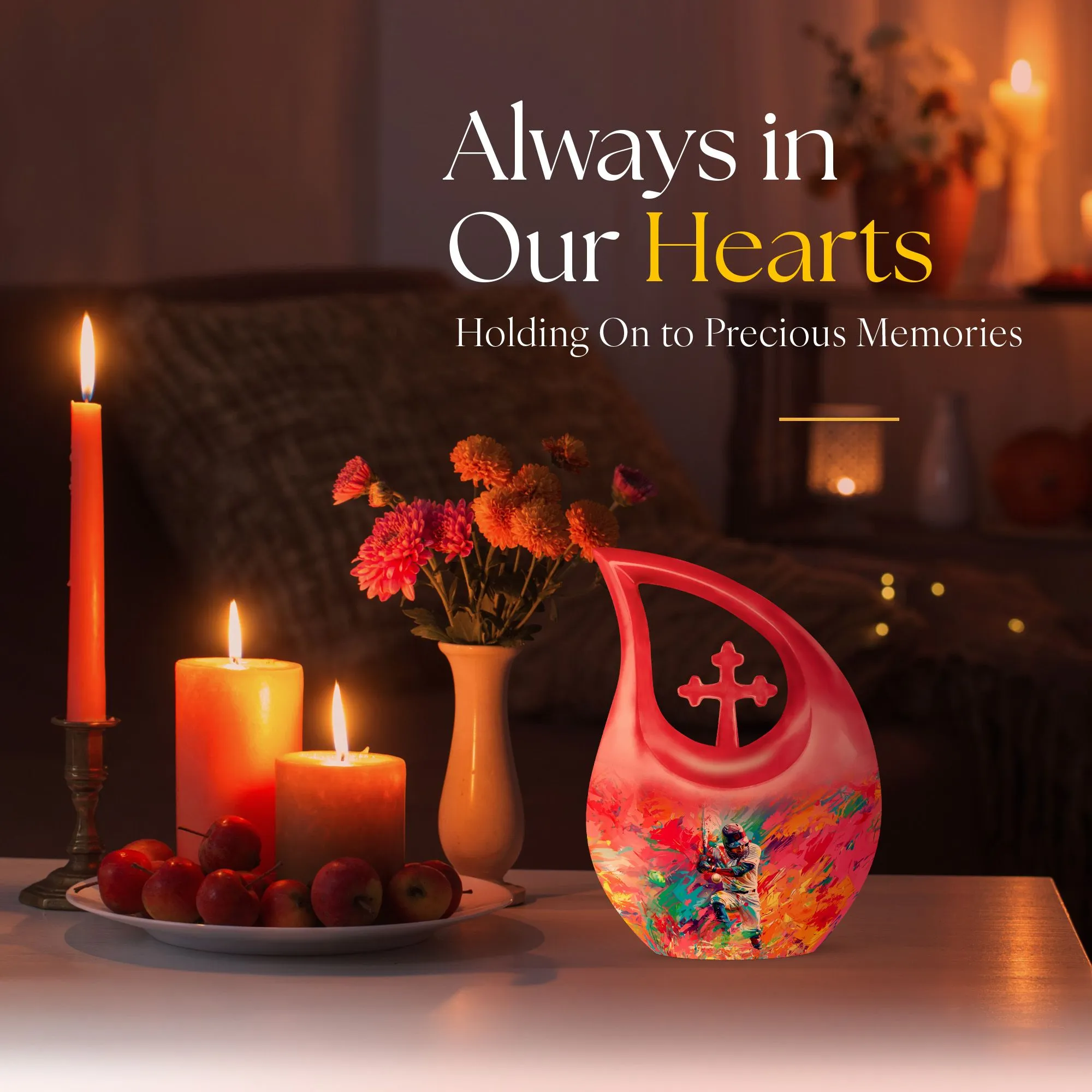 Baseball Cremation Urn -Affordable Cremation Urn For Human Ashes