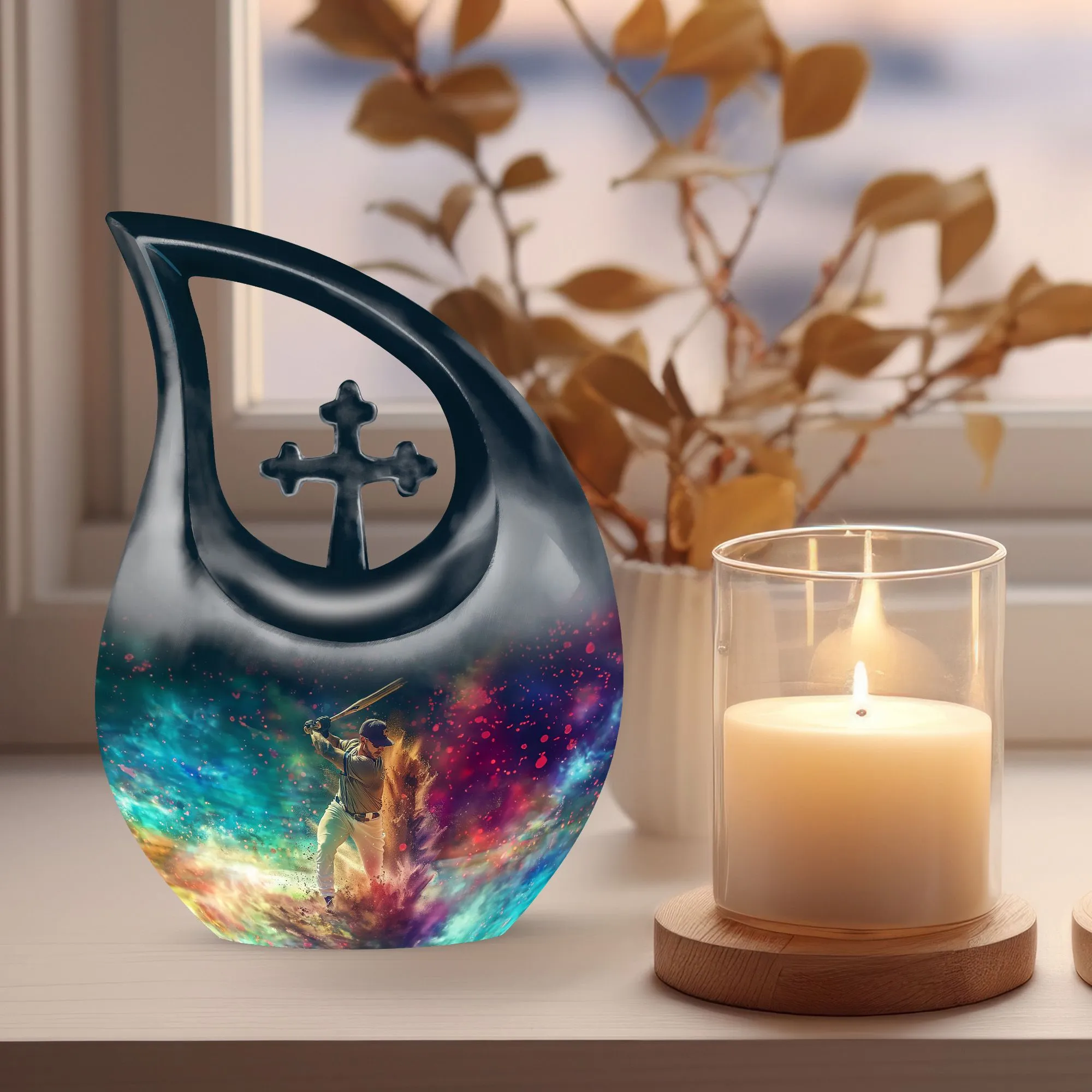 Baseball Cremation Urn - Cremation Urn For Human Ashshes