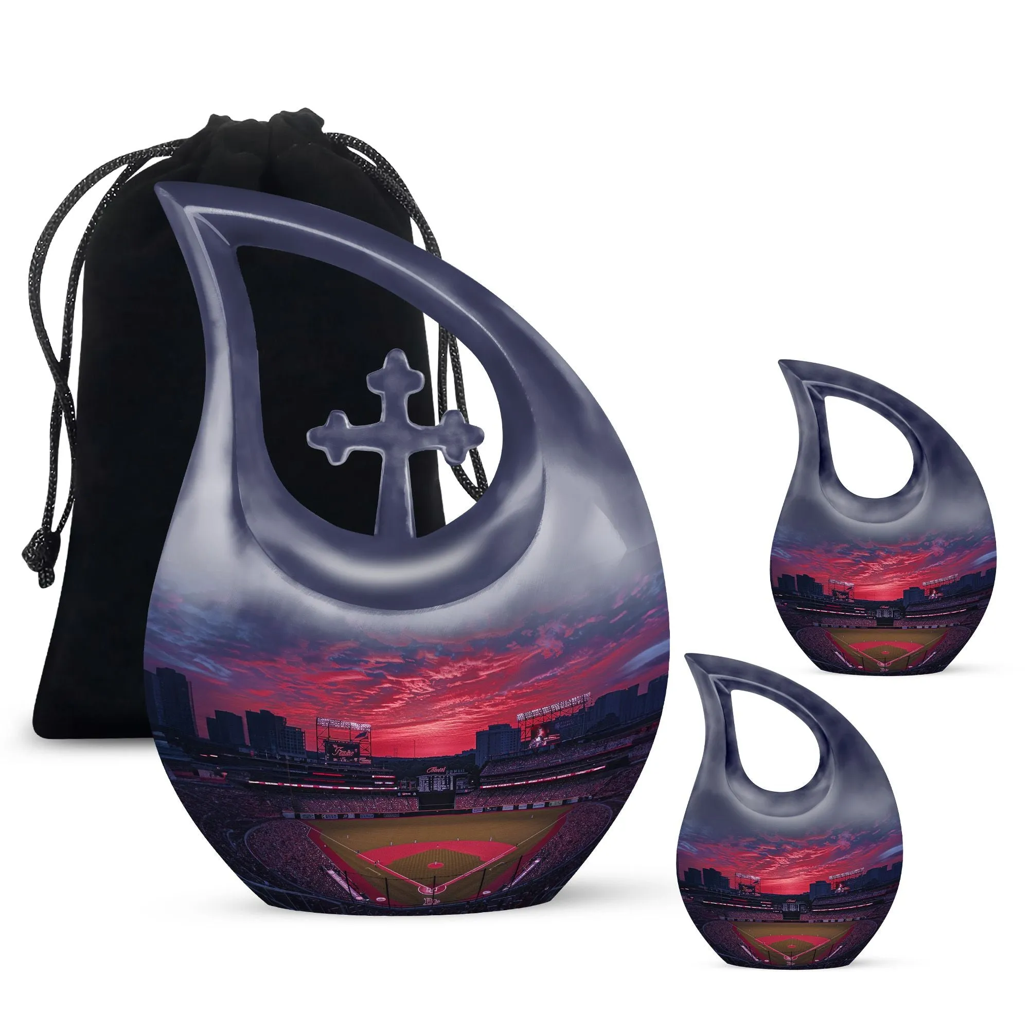 Baseball Urn - Personalized Container For Human Ashes