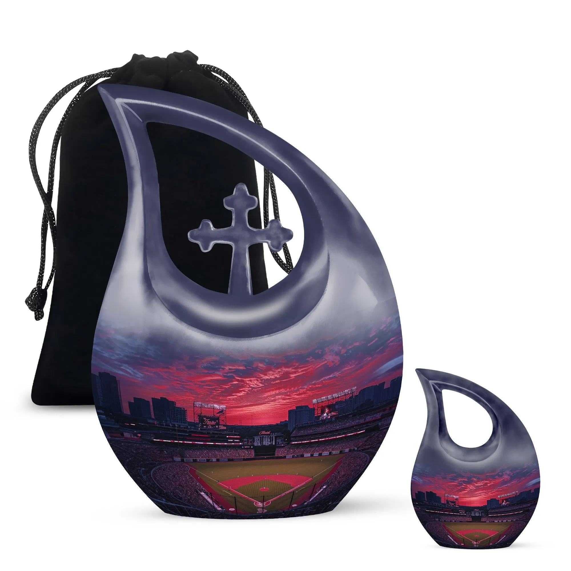 Baseball Urn - Personalized Container For Human Ashes