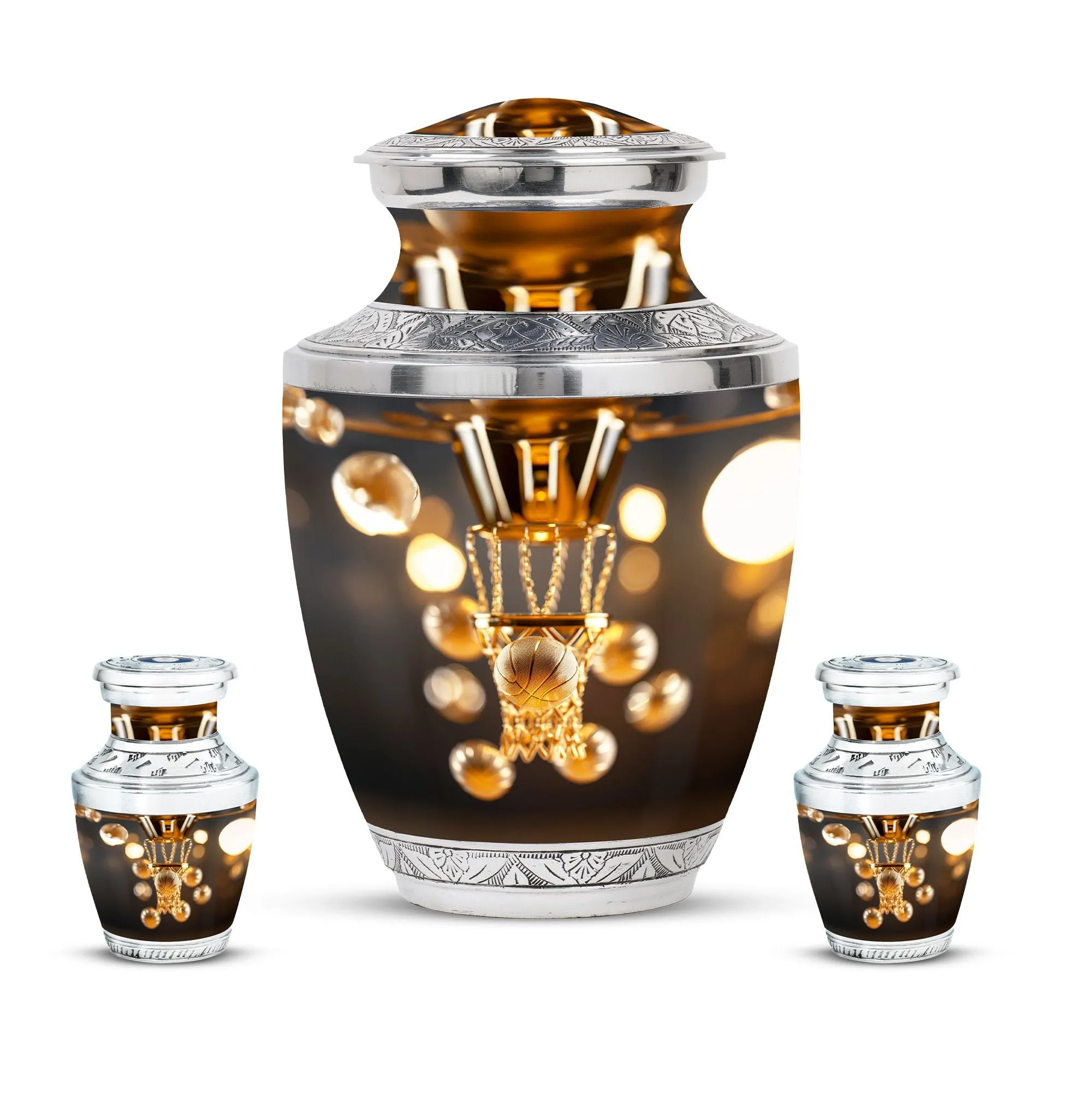 Basketball Cremation Urn For Adults Memorial & Funeral Urn