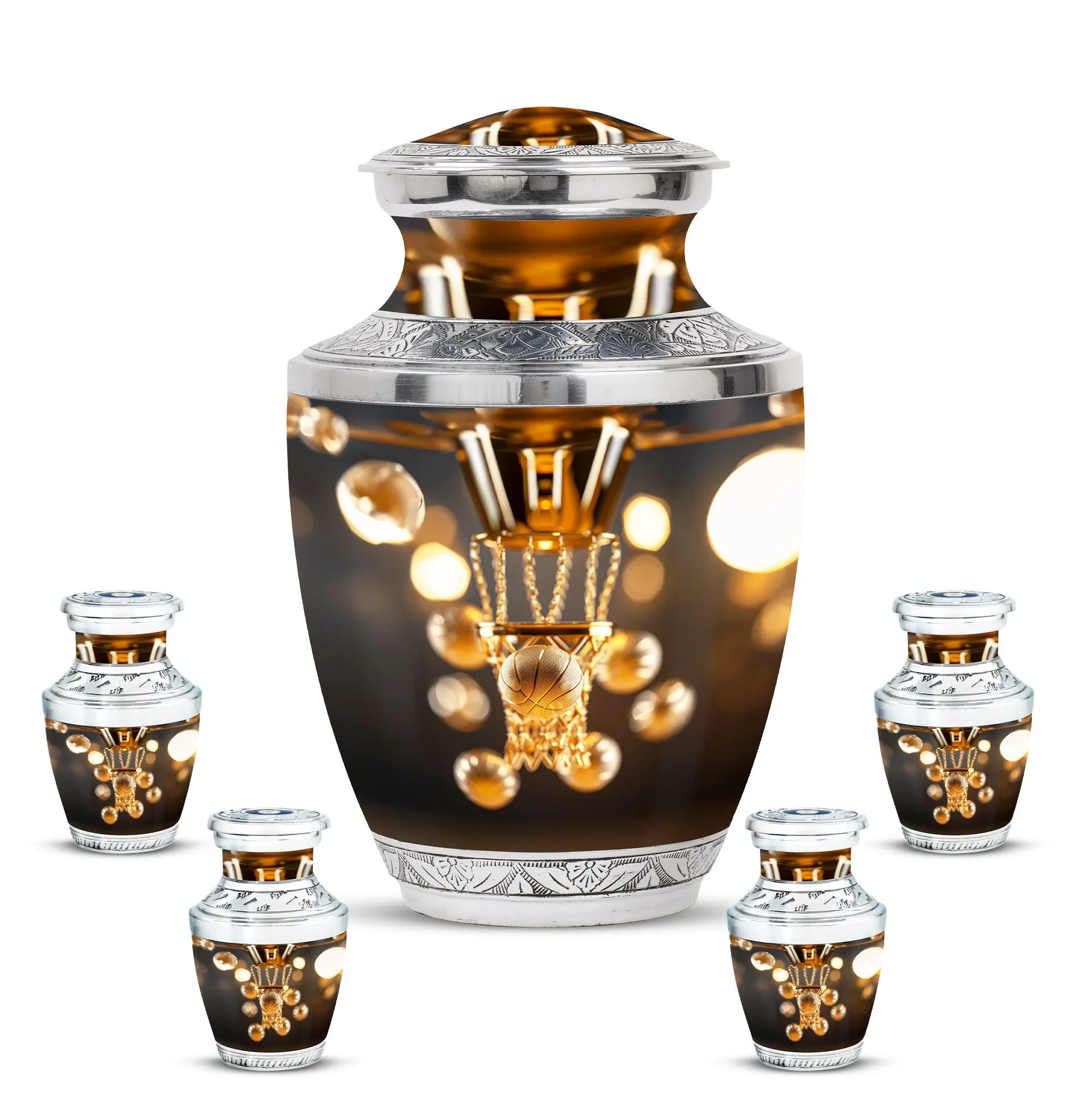 Basketball Cremation Urn For Adults Memorial & Funeral Urn