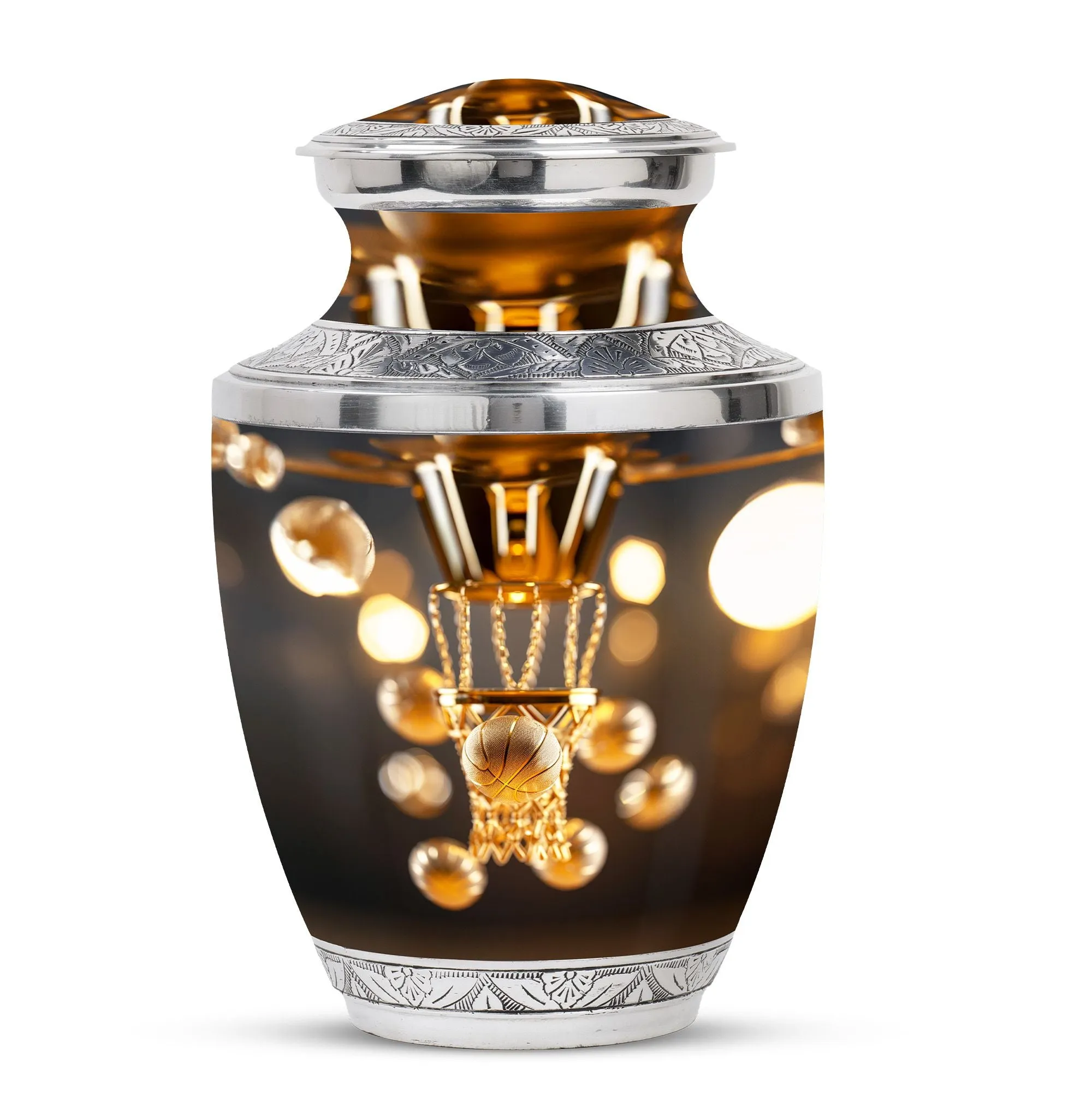 Basketball Cremation Urn For Adults Memorial & Funeral Urn