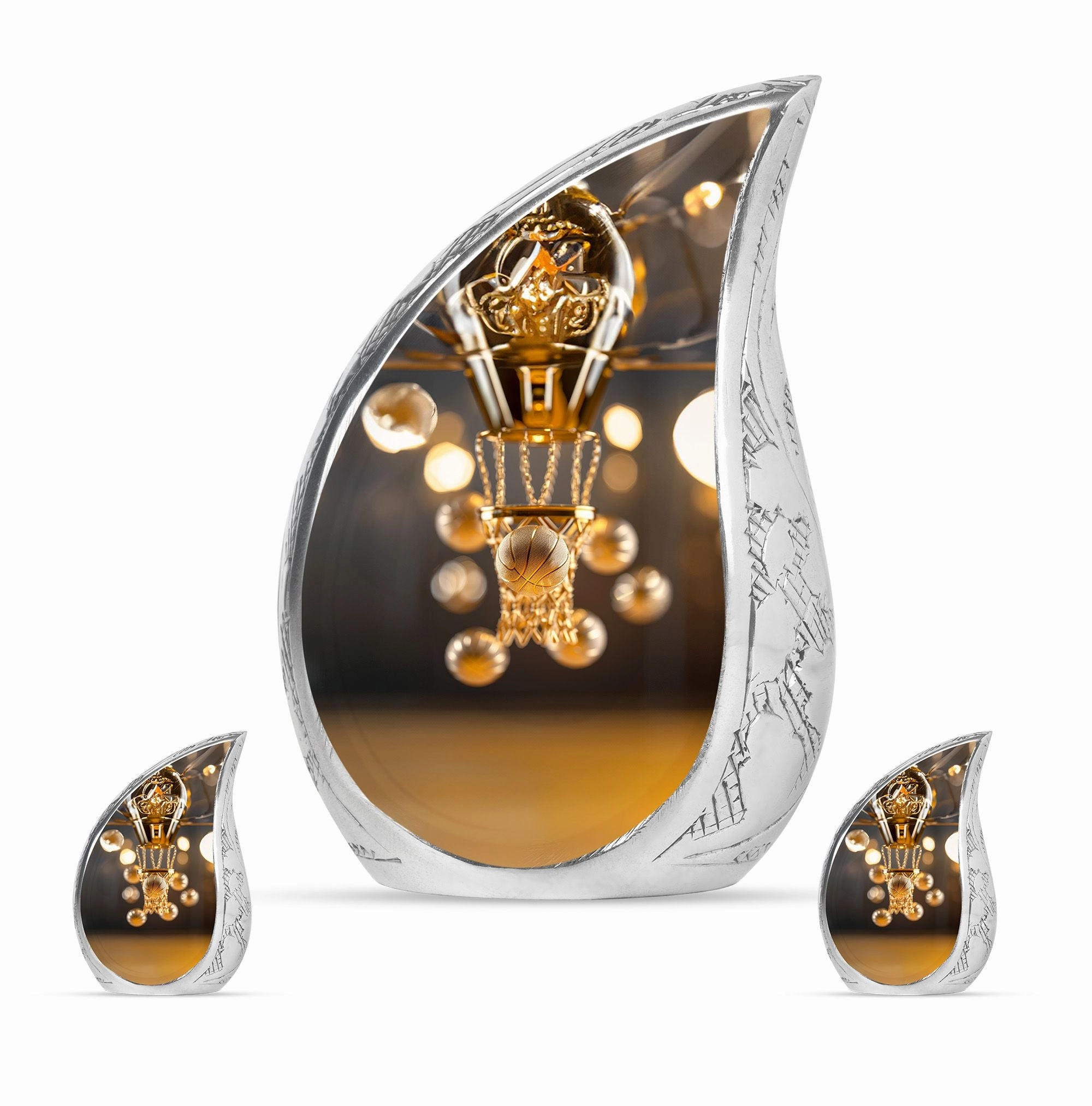 Basketball Cremation Urn For Adults Memorial & Funeral Urn
