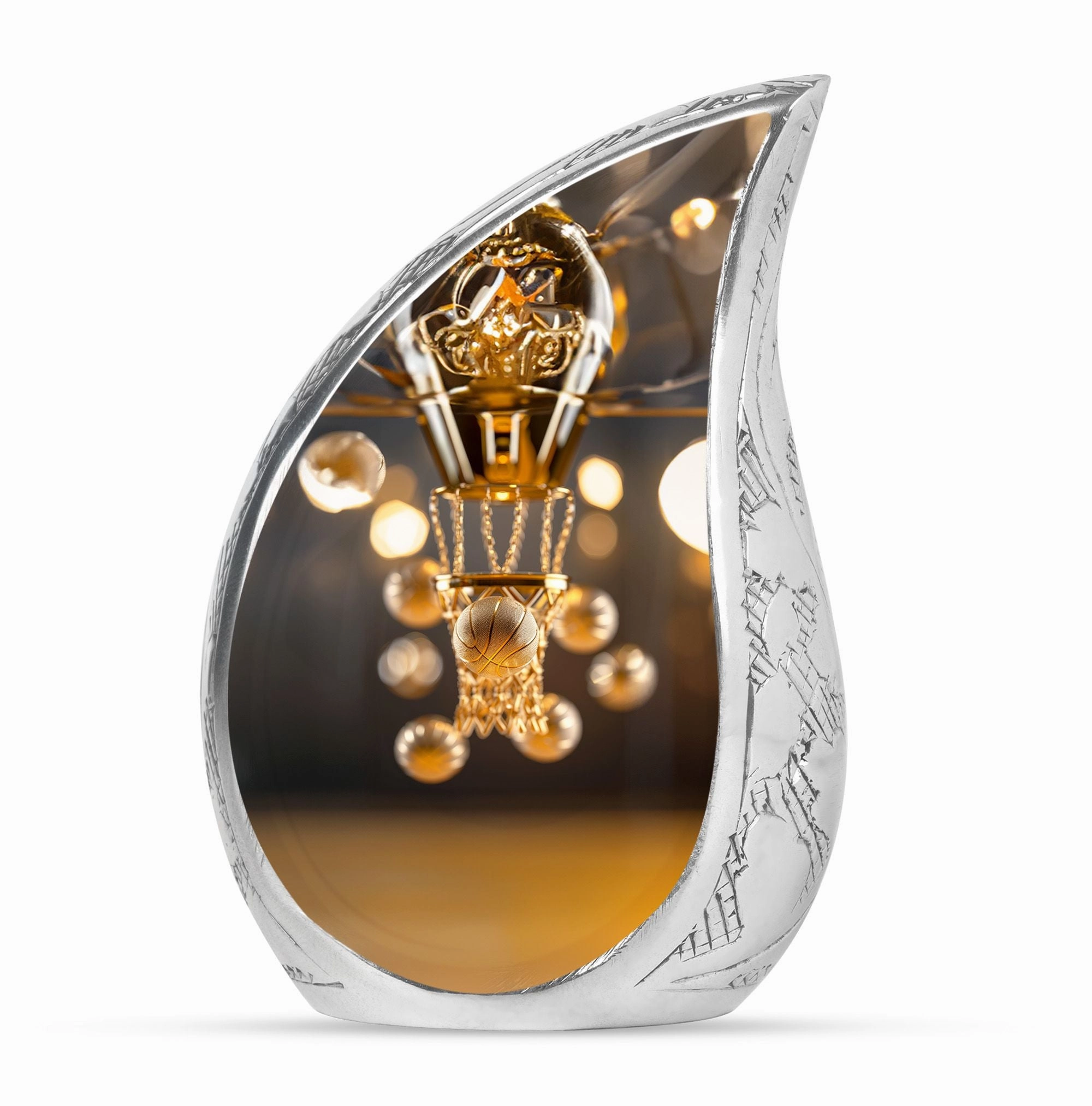 Basketball Cremation Urn For Adults Memorial & Funeral Urn
